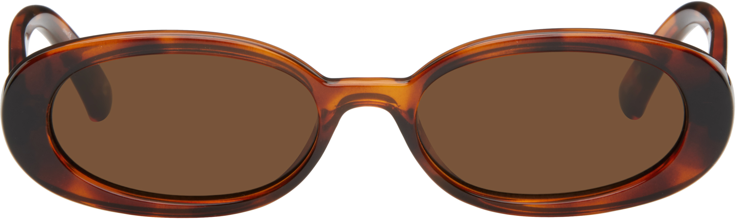 【関税込み】Le Specs SSENSE限定 タン 'Outta Love' サングラス Le Specs: SSENSE限定 タン 'Outta Love' サングラス | SSENSE 日本