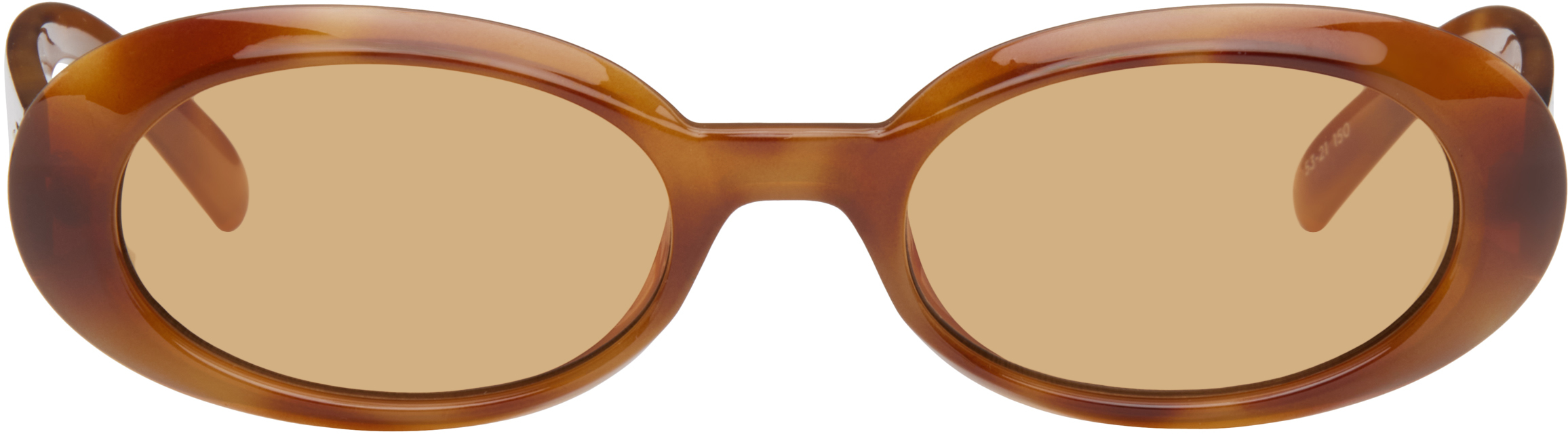 Le Specs Brown 'work It!' Sunglasses