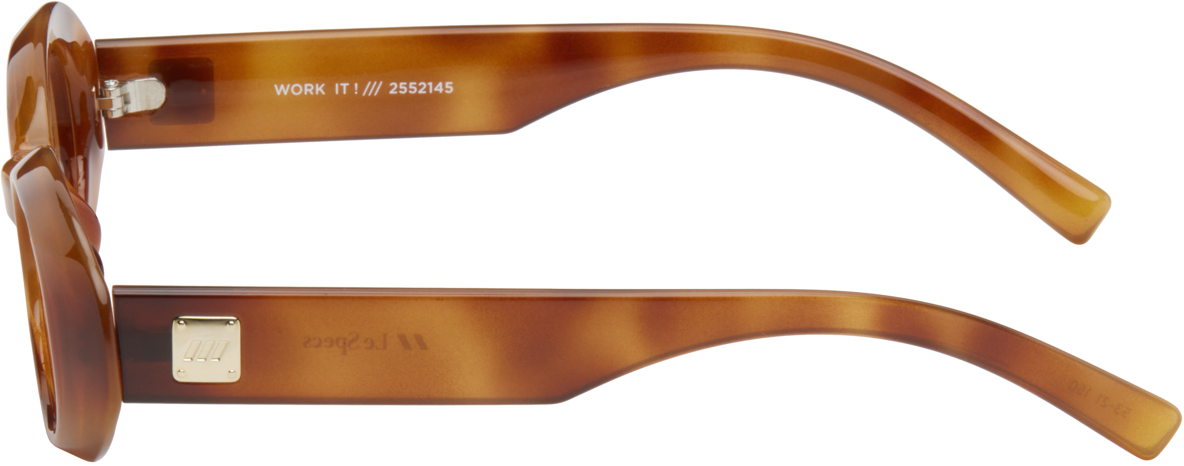 Le Specs Brown 'work It!' Sunglasses