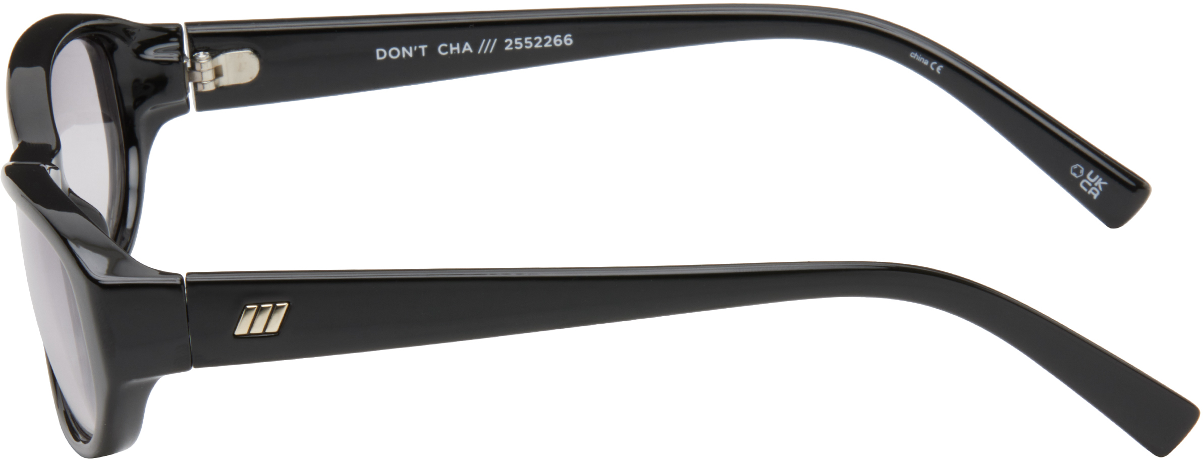 Le Specs Black 'don't Cha' Sunglasses