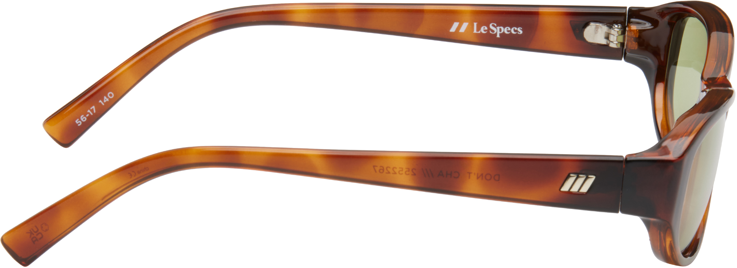 Shop Le Specs Brown 'don't Cha' Sunglasses