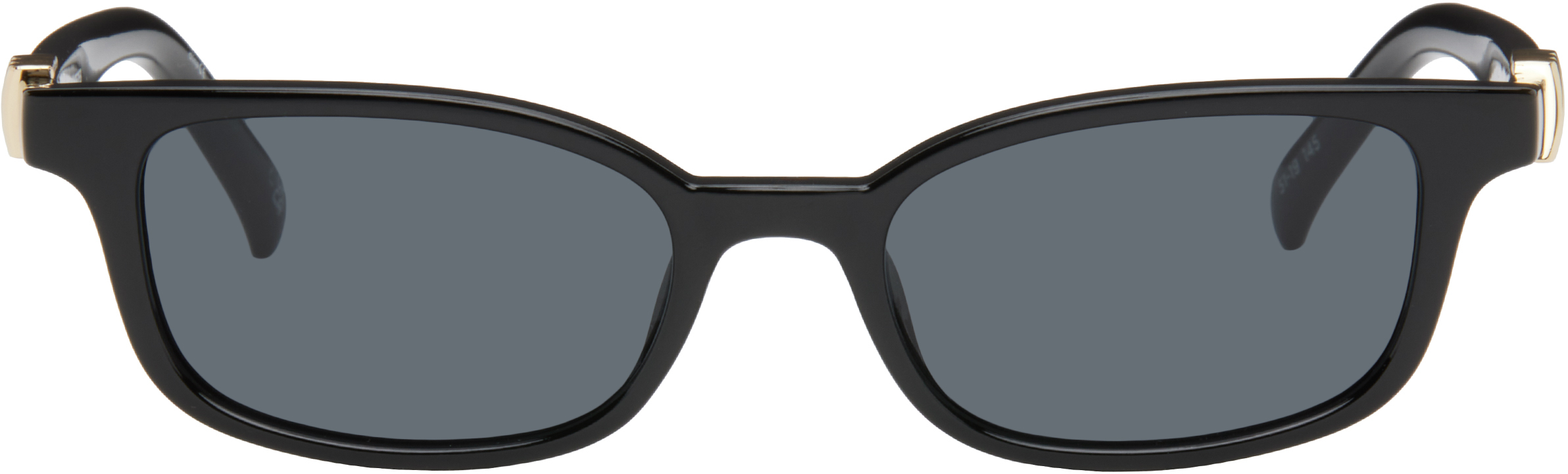 Le Specs Black Confidential Sunglasses