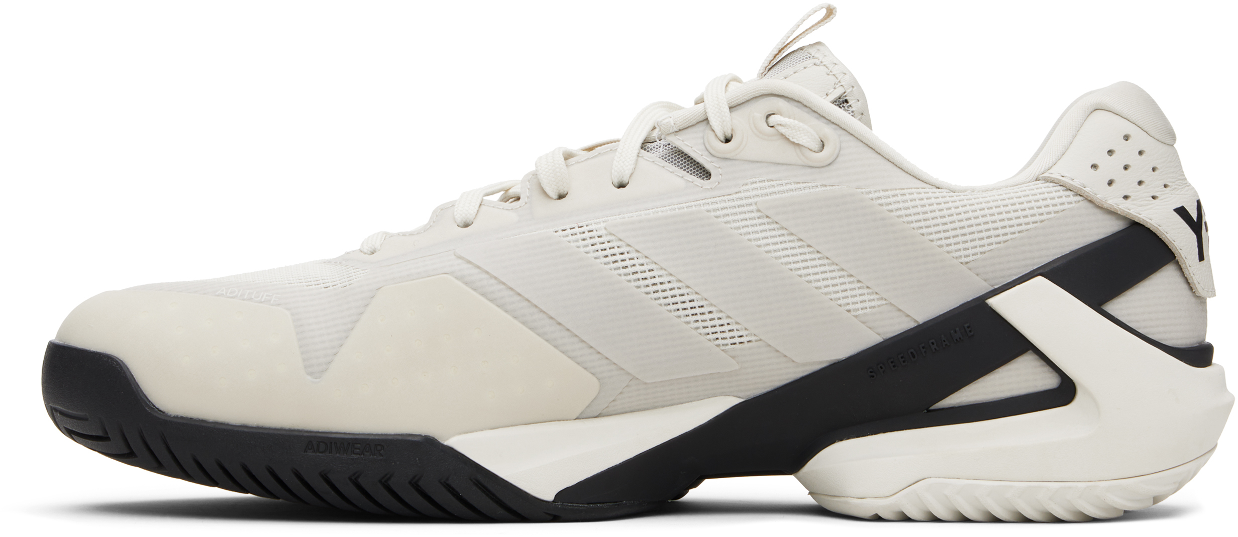 Y-3 Gray Us Open Adizero Ubersonic 5 Sneakers In Multi