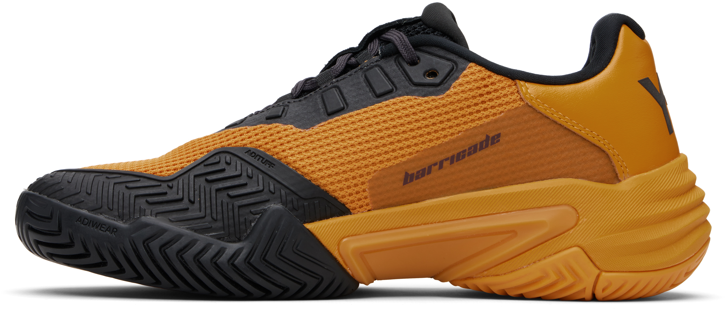 Y-3 Barricade 13 Tennis Sneakers In Orange