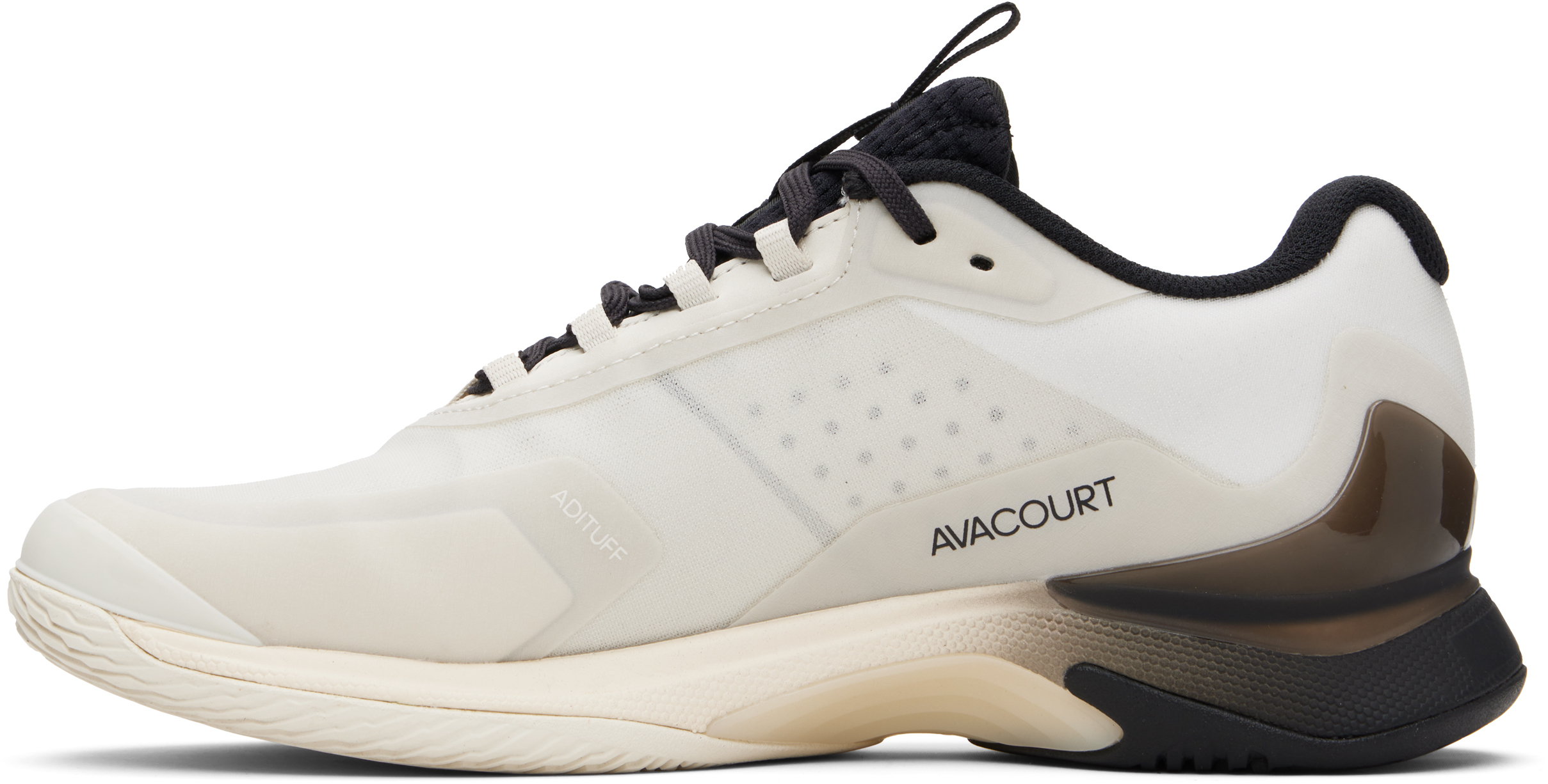 Y-3 Gray Us Open Avacourt 2 Sneakers In White