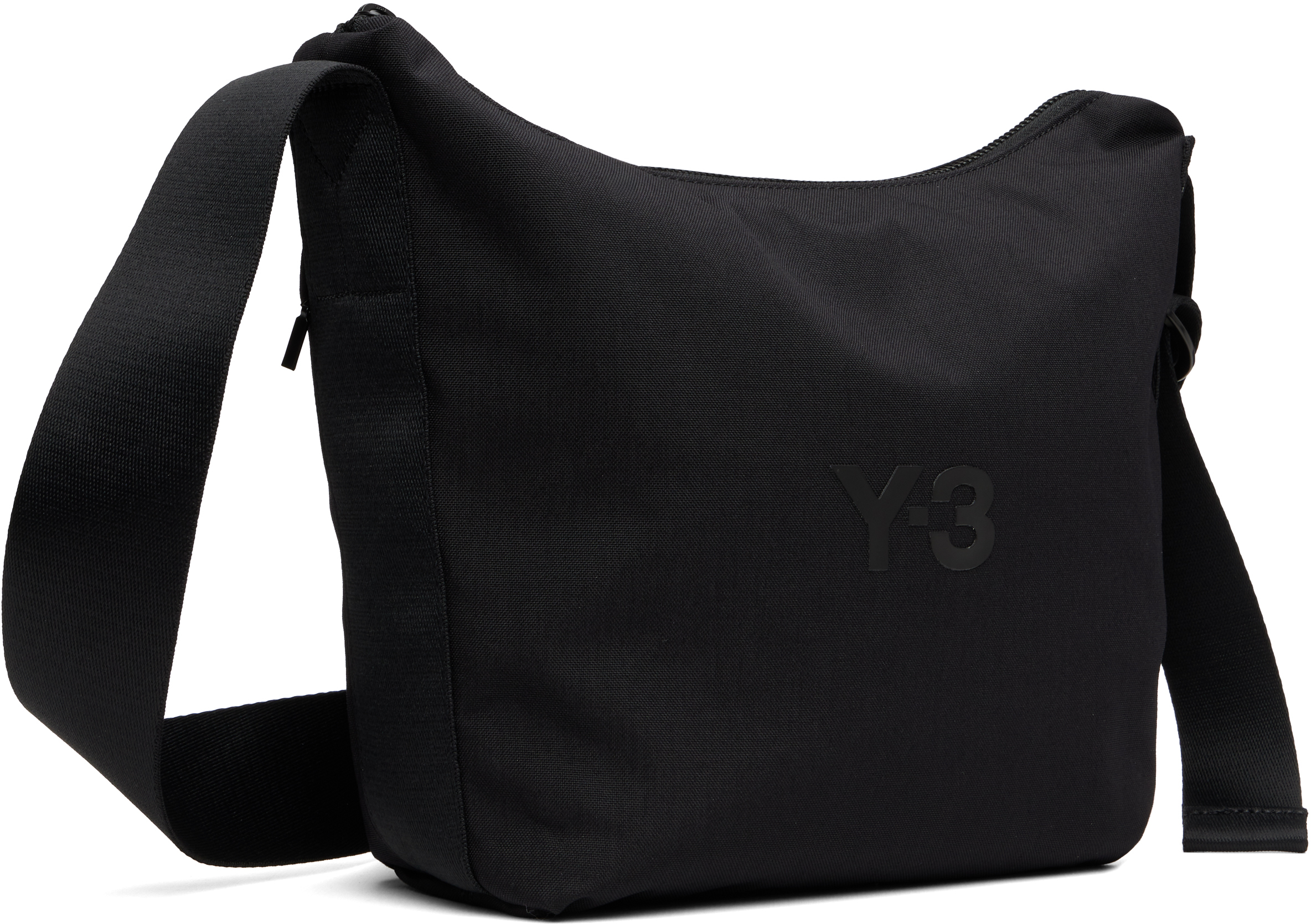 Y-3 Black Small Crossbody Bag In Black