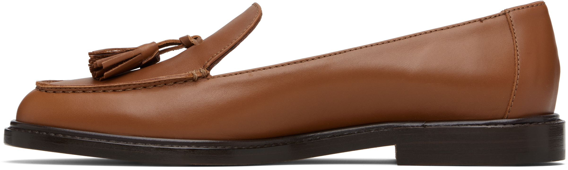 Manolo Blahnik Brown Bucky Loafers In Brown
