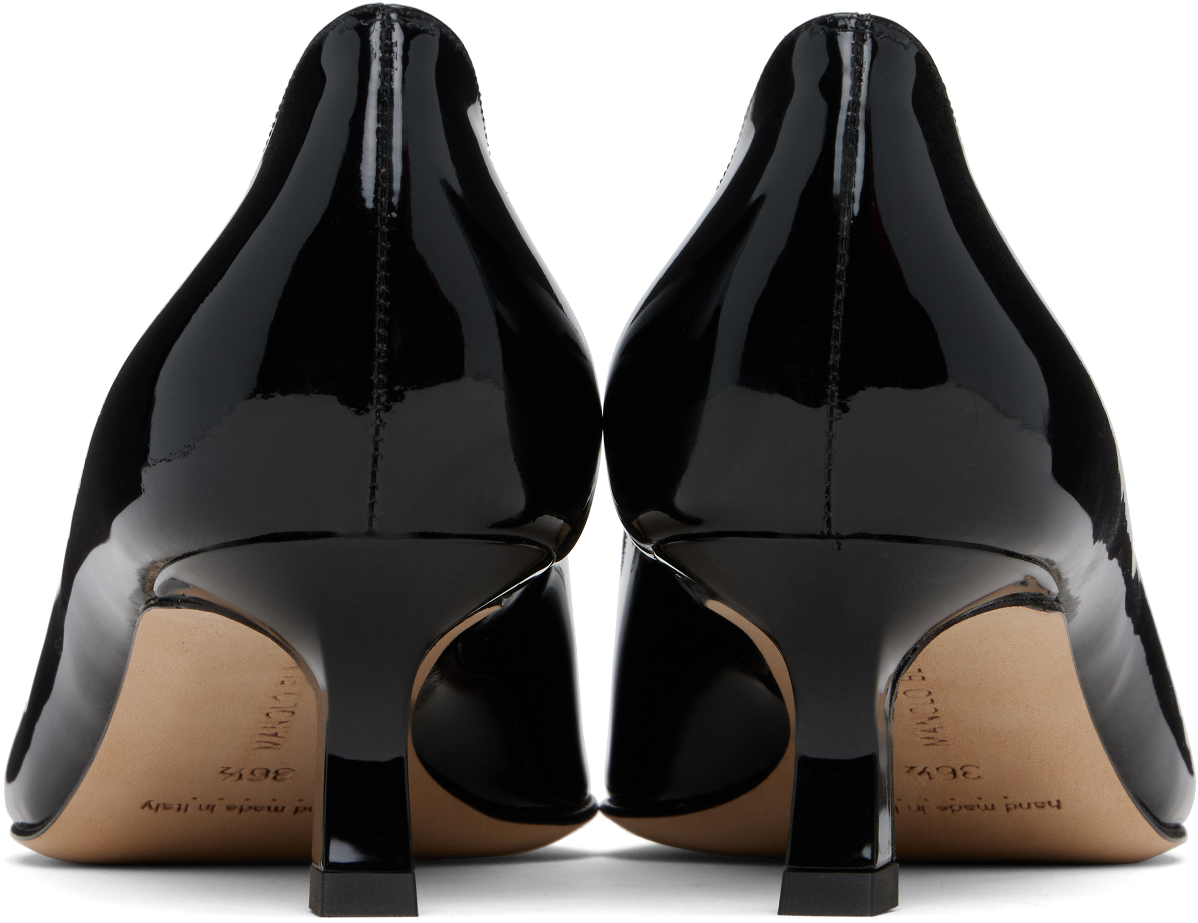 Manolo Blahnik Black Grafa Heels In Black