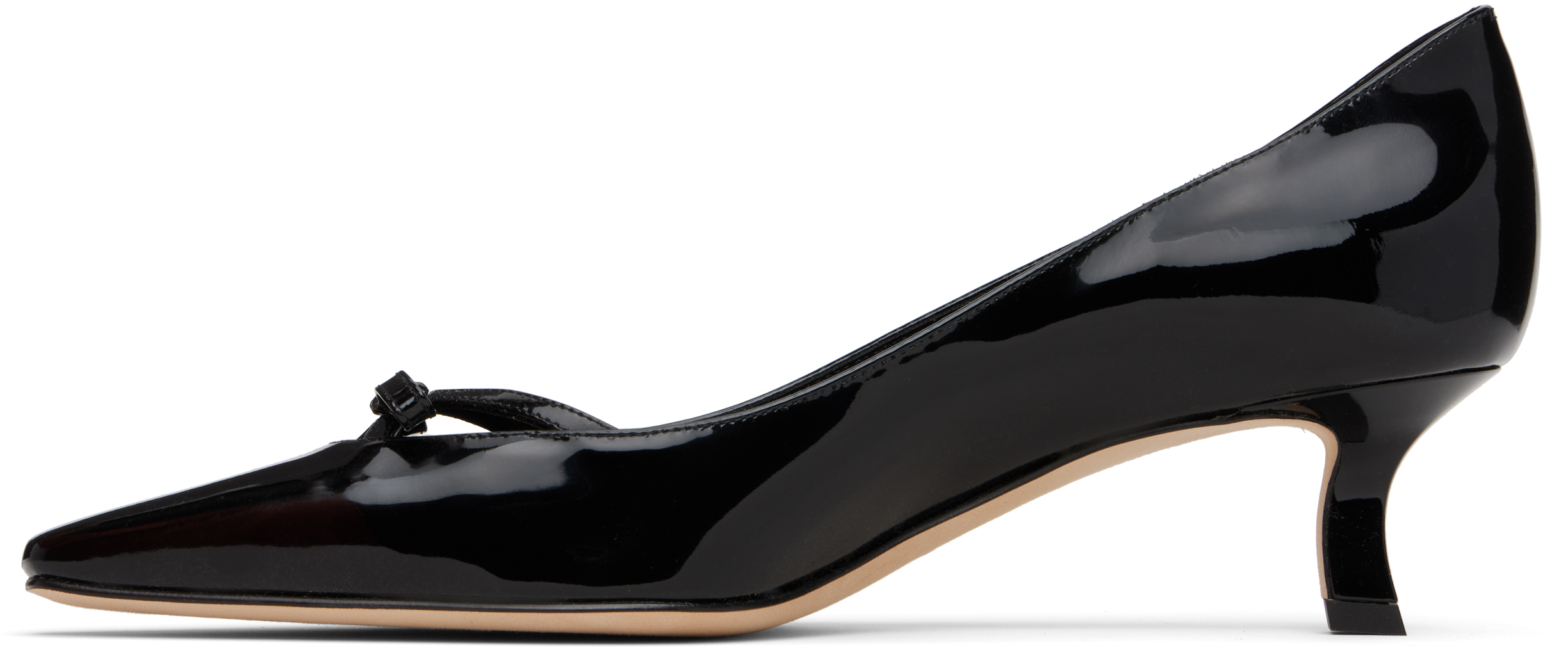 Manolo Blahnik Black Grafa Heels In Black