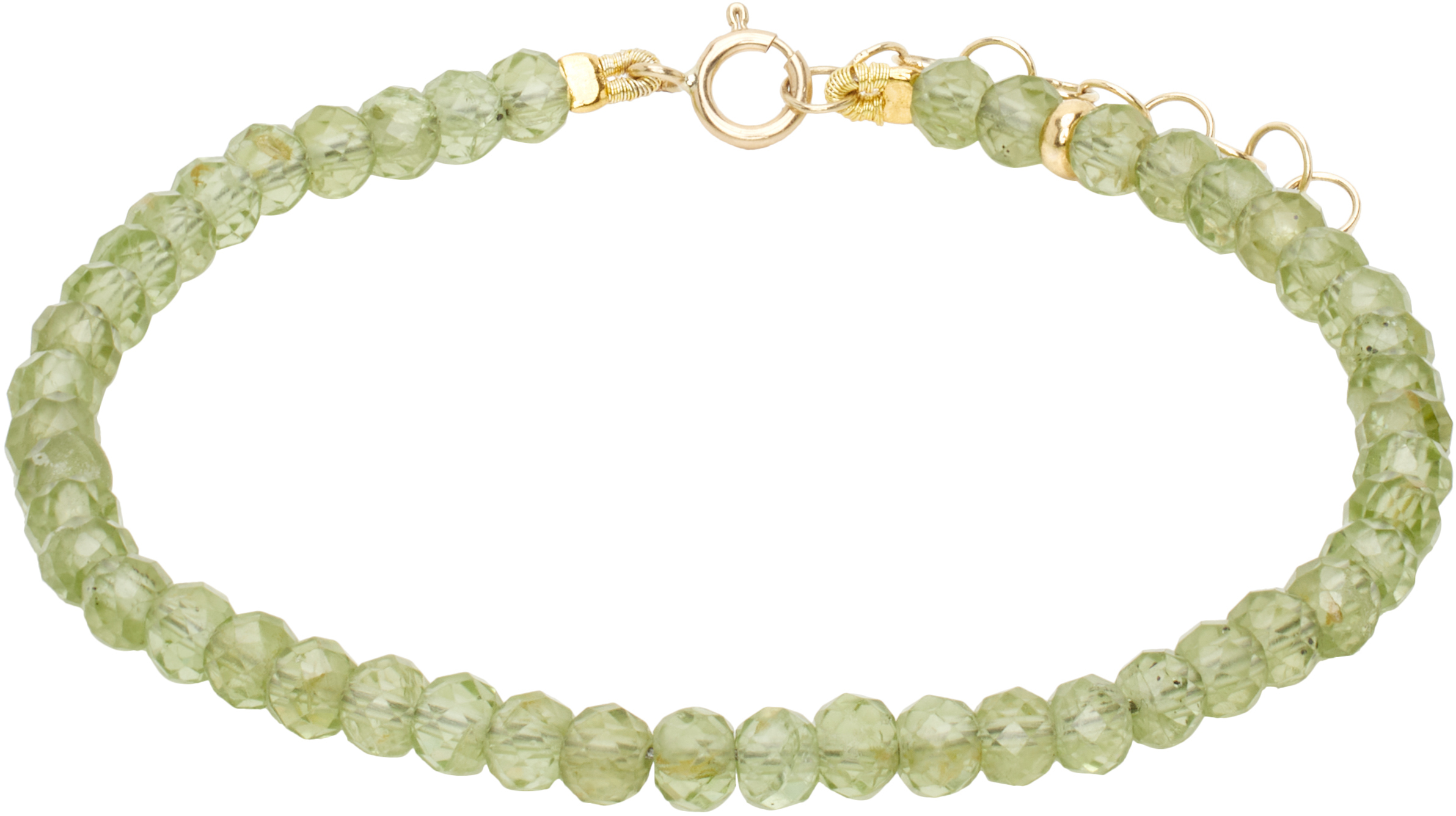 【関税込み】JIA JIA グリーン August ペリドット ブレスレット JIA JIA: グリーン Birthstone August ペリドット ブレスレット