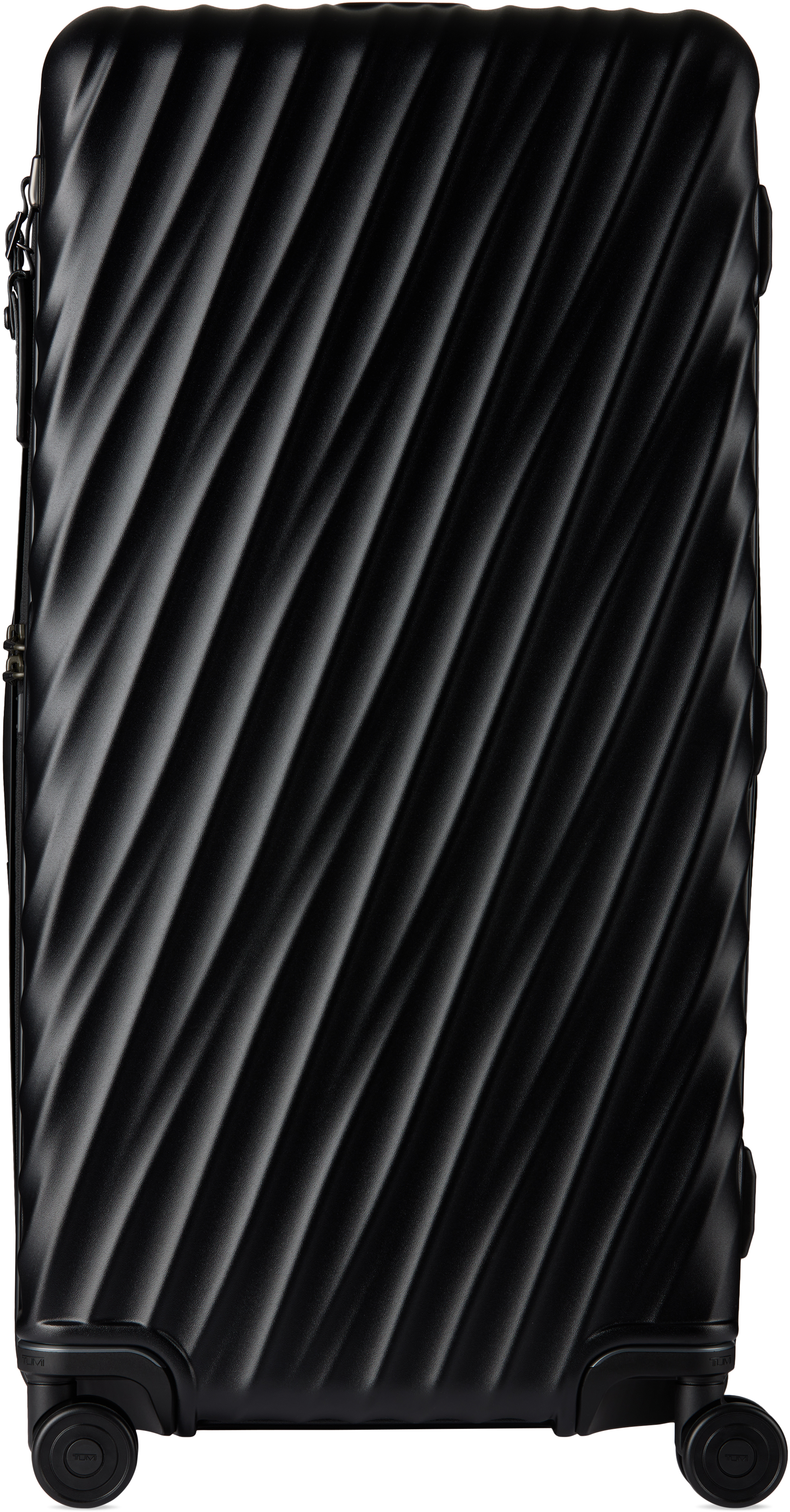 Tumi Black Large Rolling Trunk Suitcase