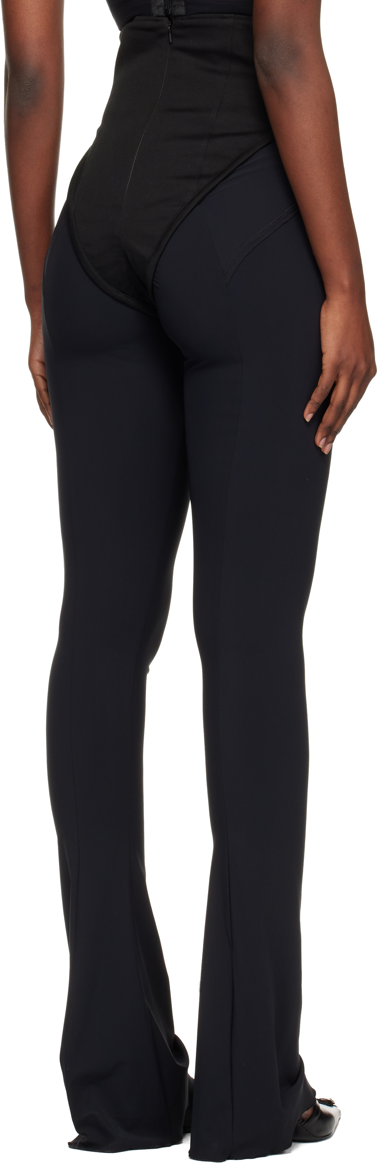 Knwls Black Scythe Leggings In Black
