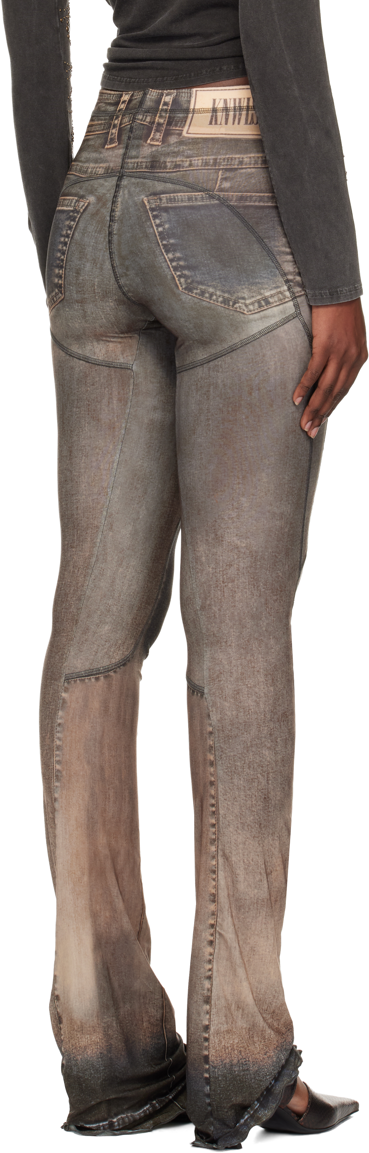 Knwls Gray Halcyon Leggings In Gray