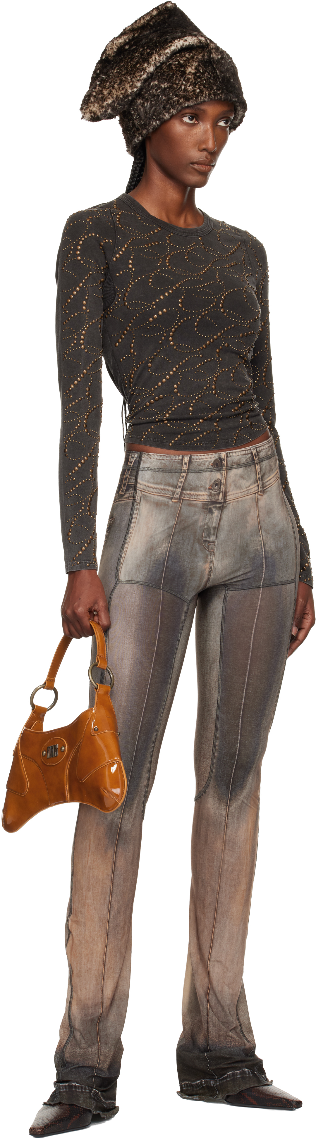 Knwls Gray Halcyon Leggings In Gray