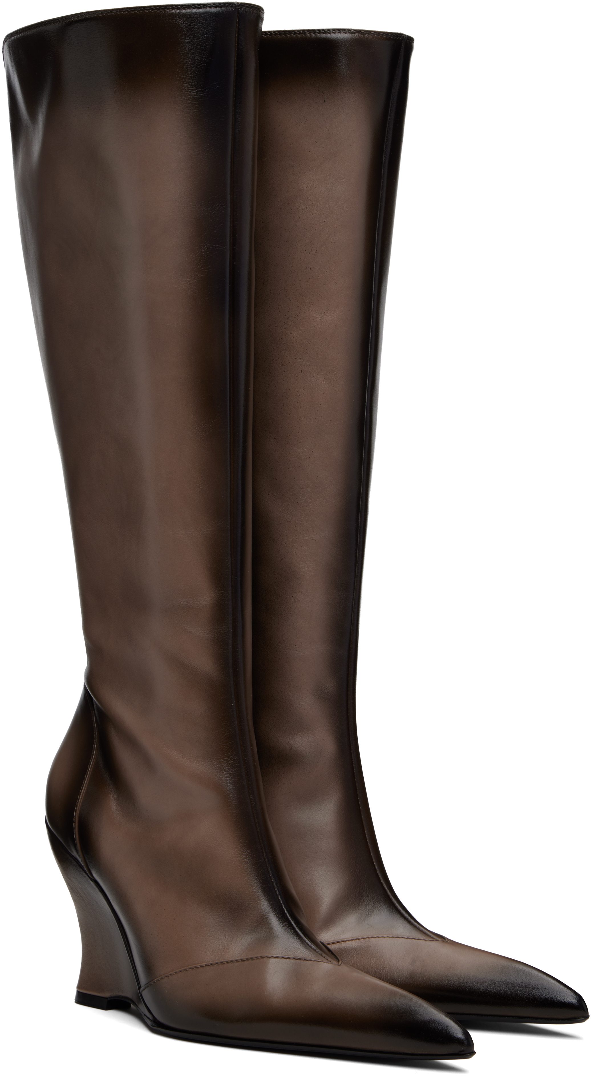 Knwls Gray Sabaton Tall Boots In Brown