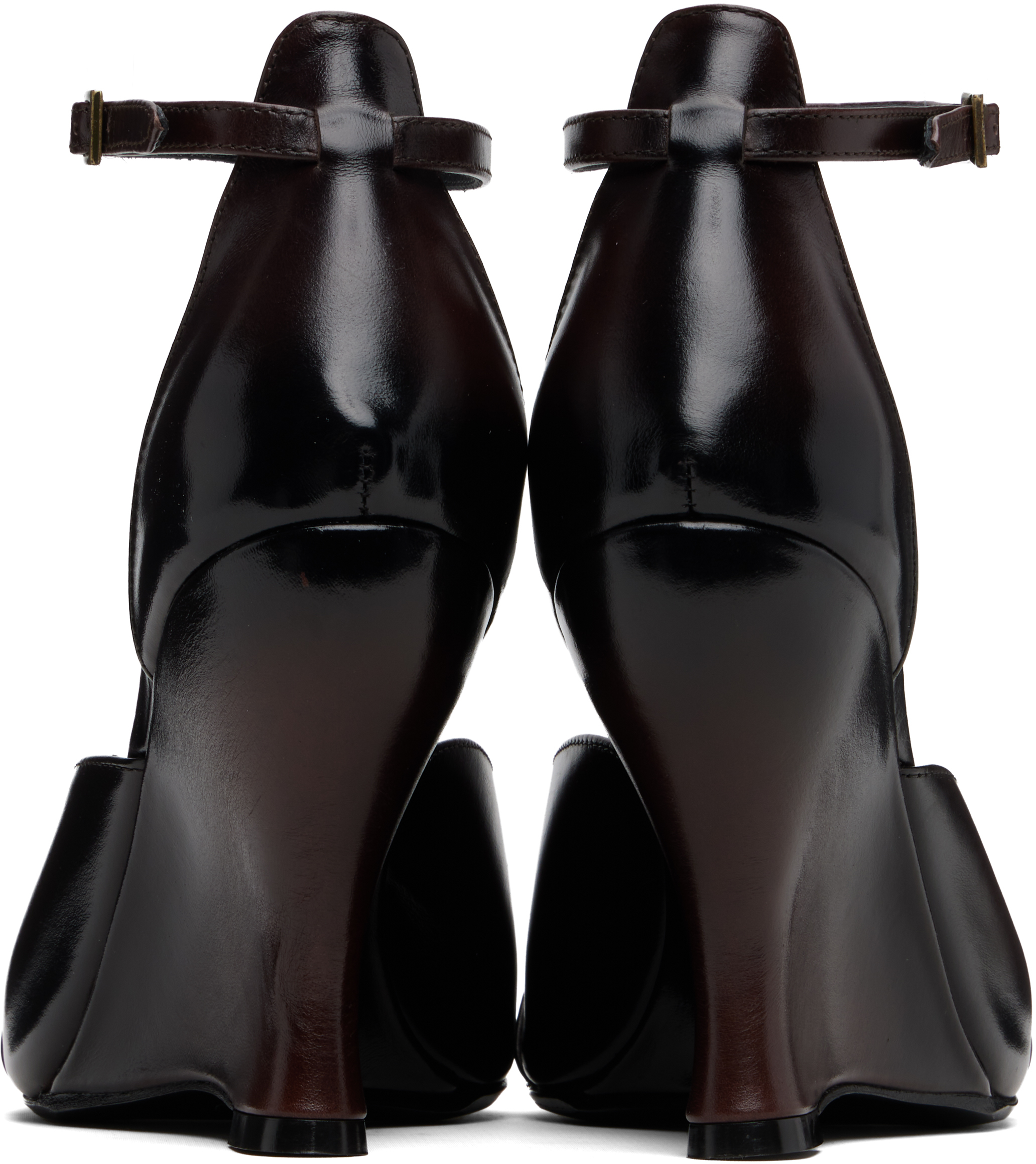 Knwls Brown Sabaton Mule Heels In Brown