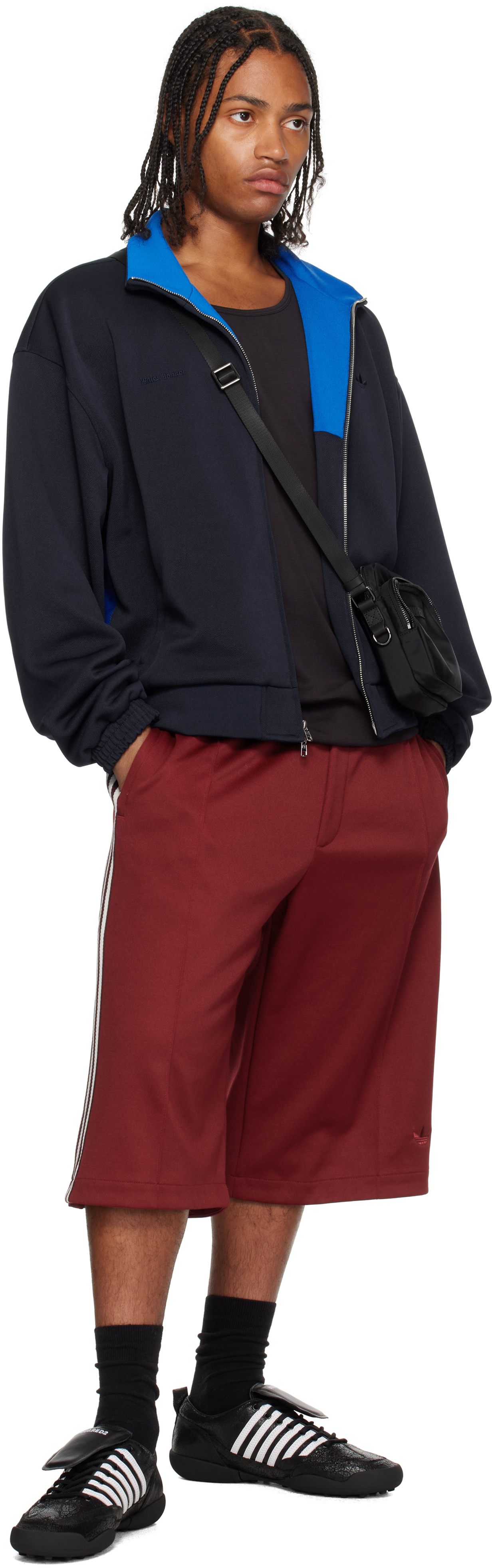 Dsquared2 Dsquared Men Black Canvas Urban Crossbody Bag In Black