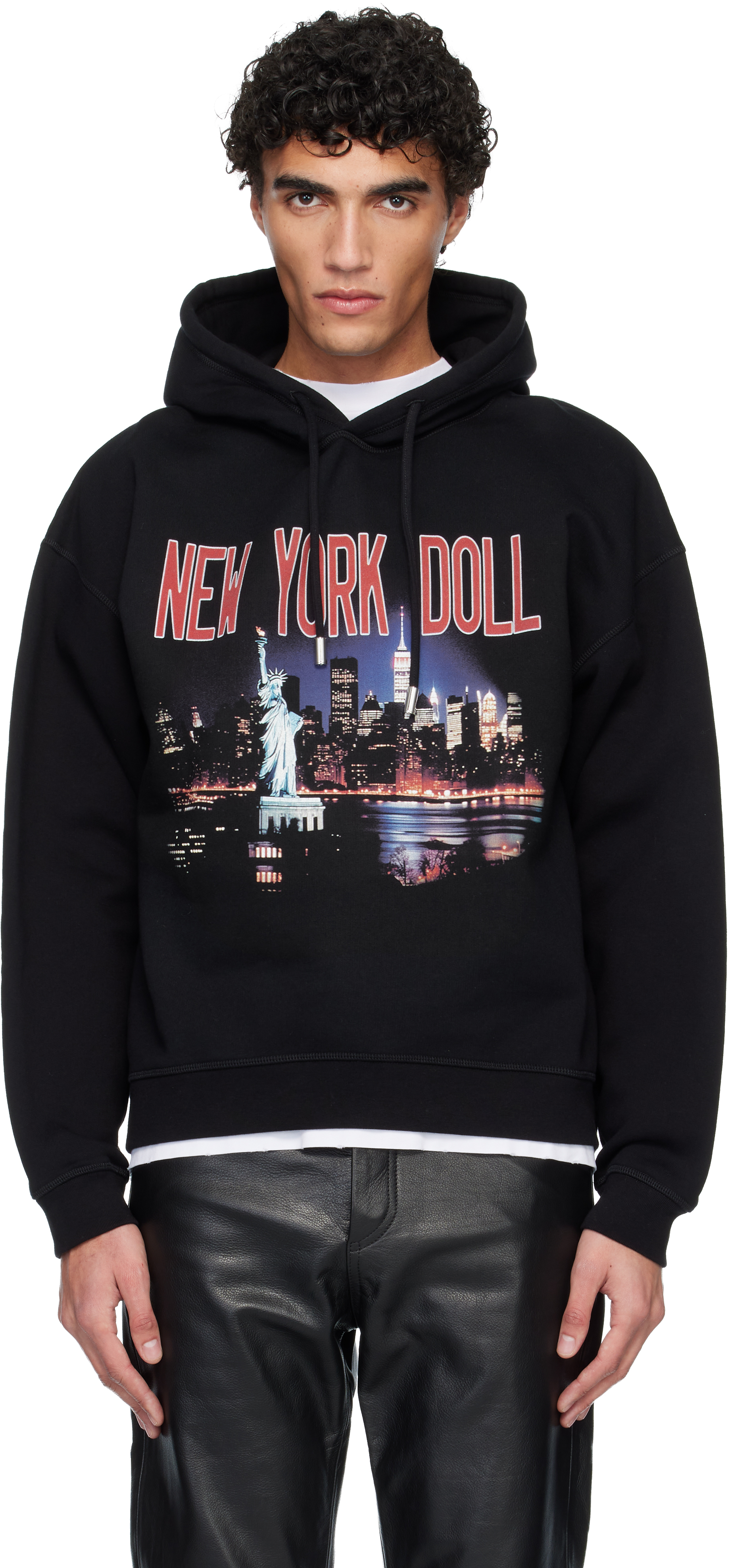 Black Vaquera Edition Hoodie by Dsquared2 on Sale