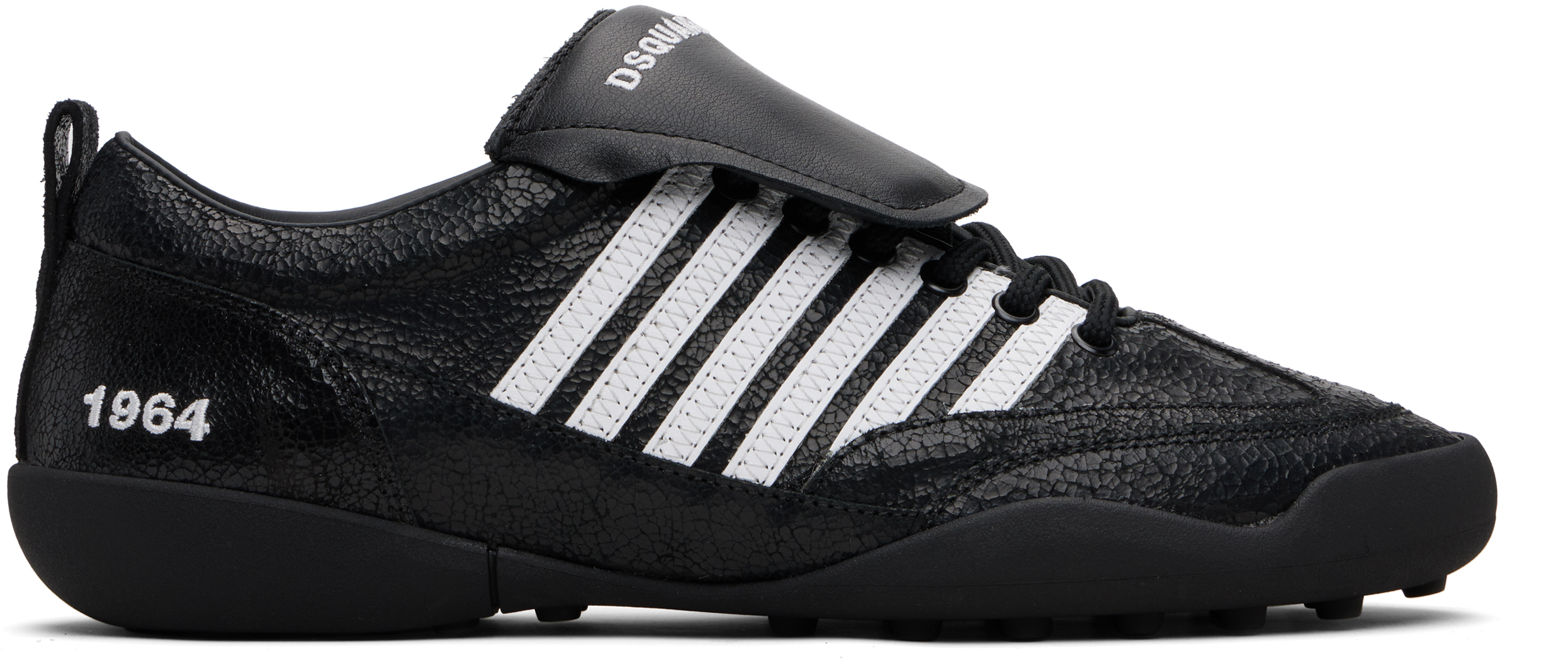 Dsquared2 ブラック&ホワイト Soccer スニーカー In Multi