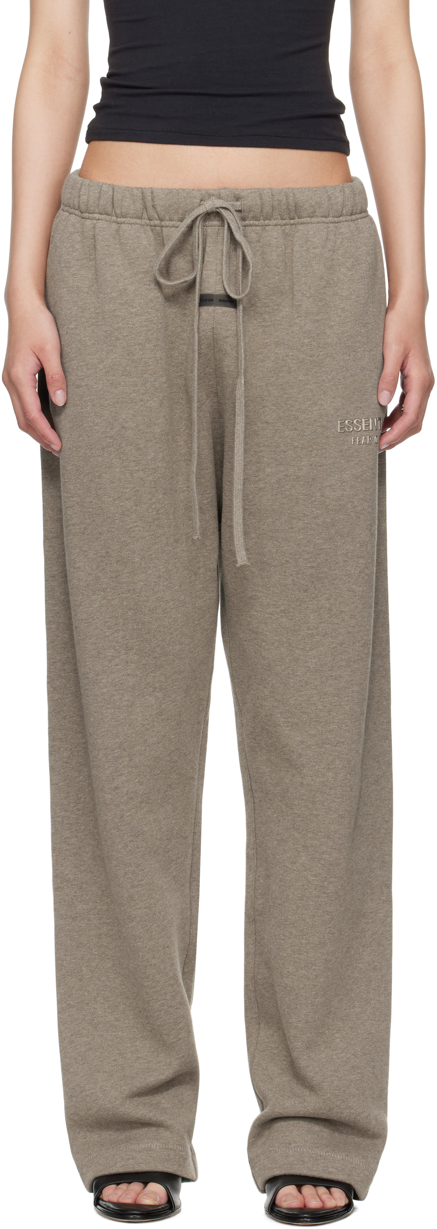 Brown Relaxed Sweatpants
