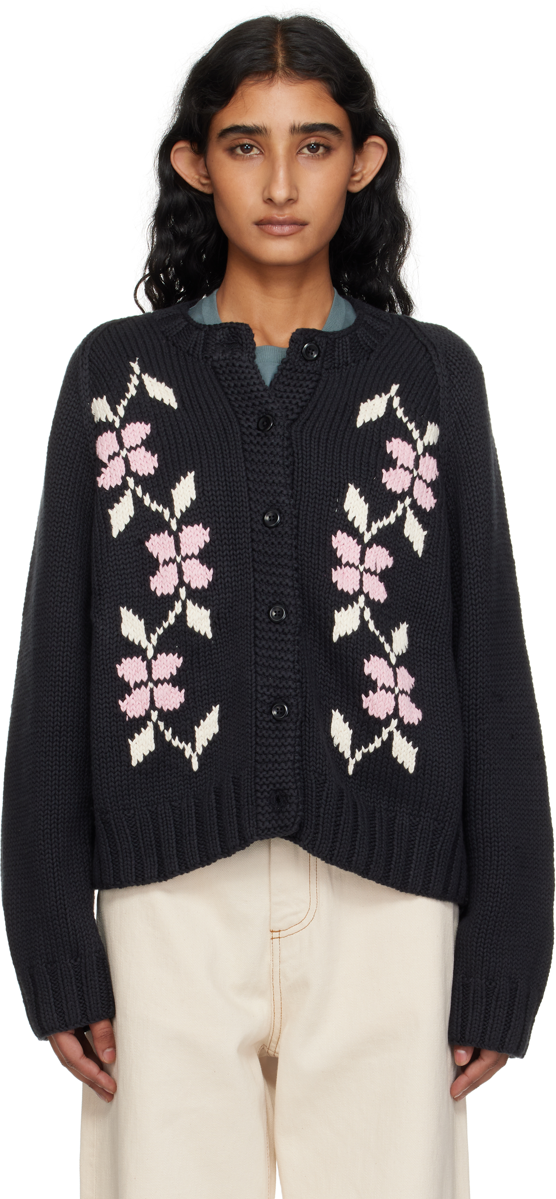 SSENSE Exclusive Black Atomic Cardigan