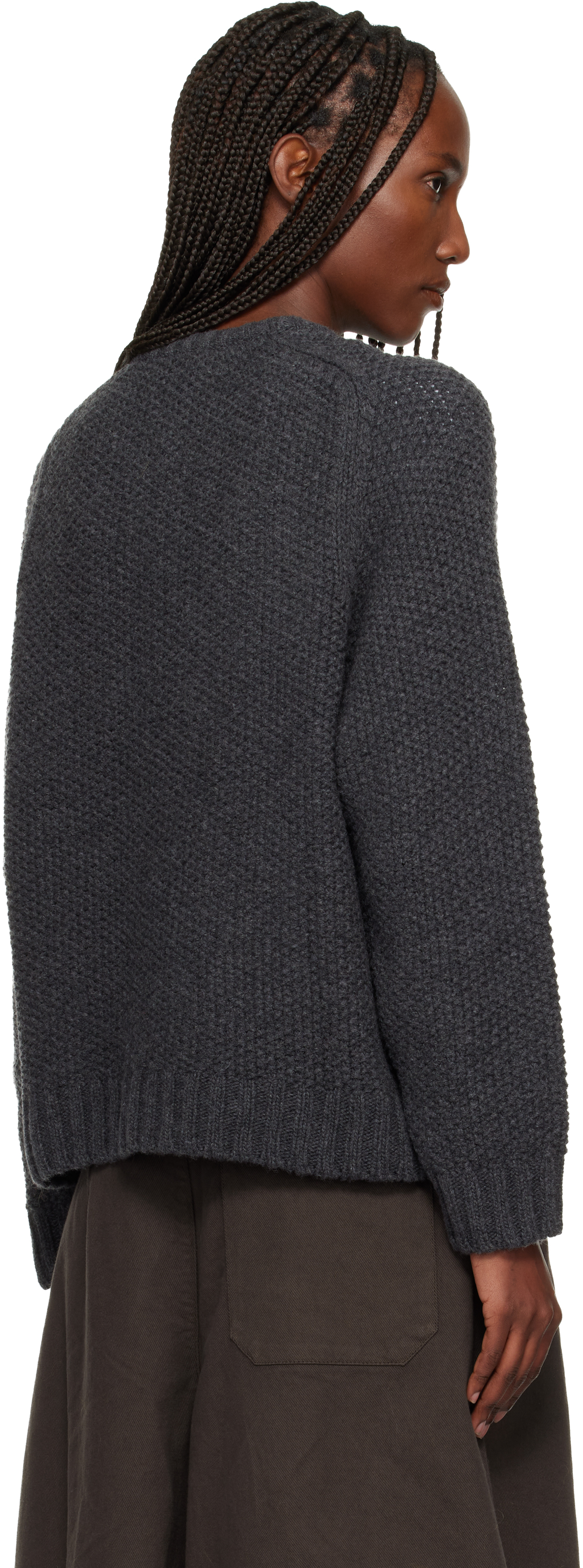 Ymc You Must Create Gray Atomic Cardigan In Gray