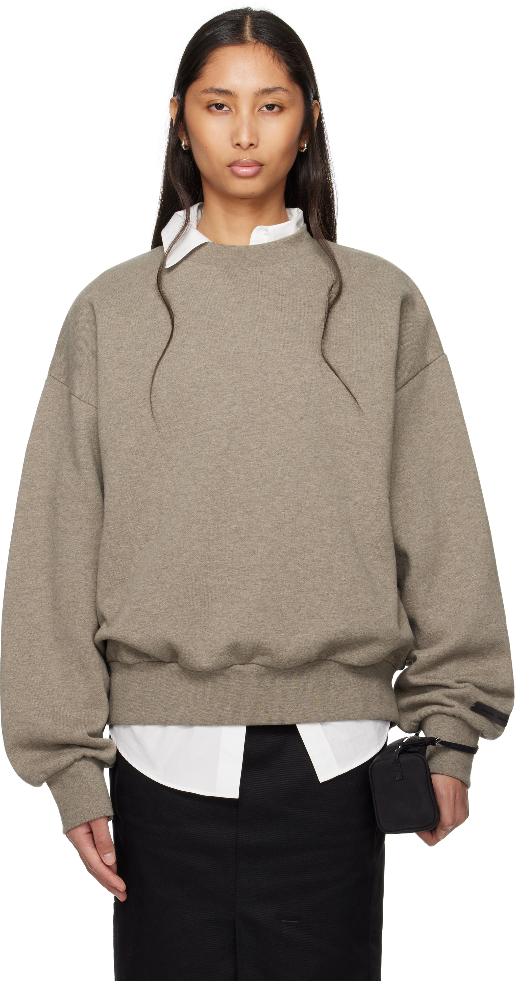 Fear of God ESSENTIALS: グレー Classic クルーネック