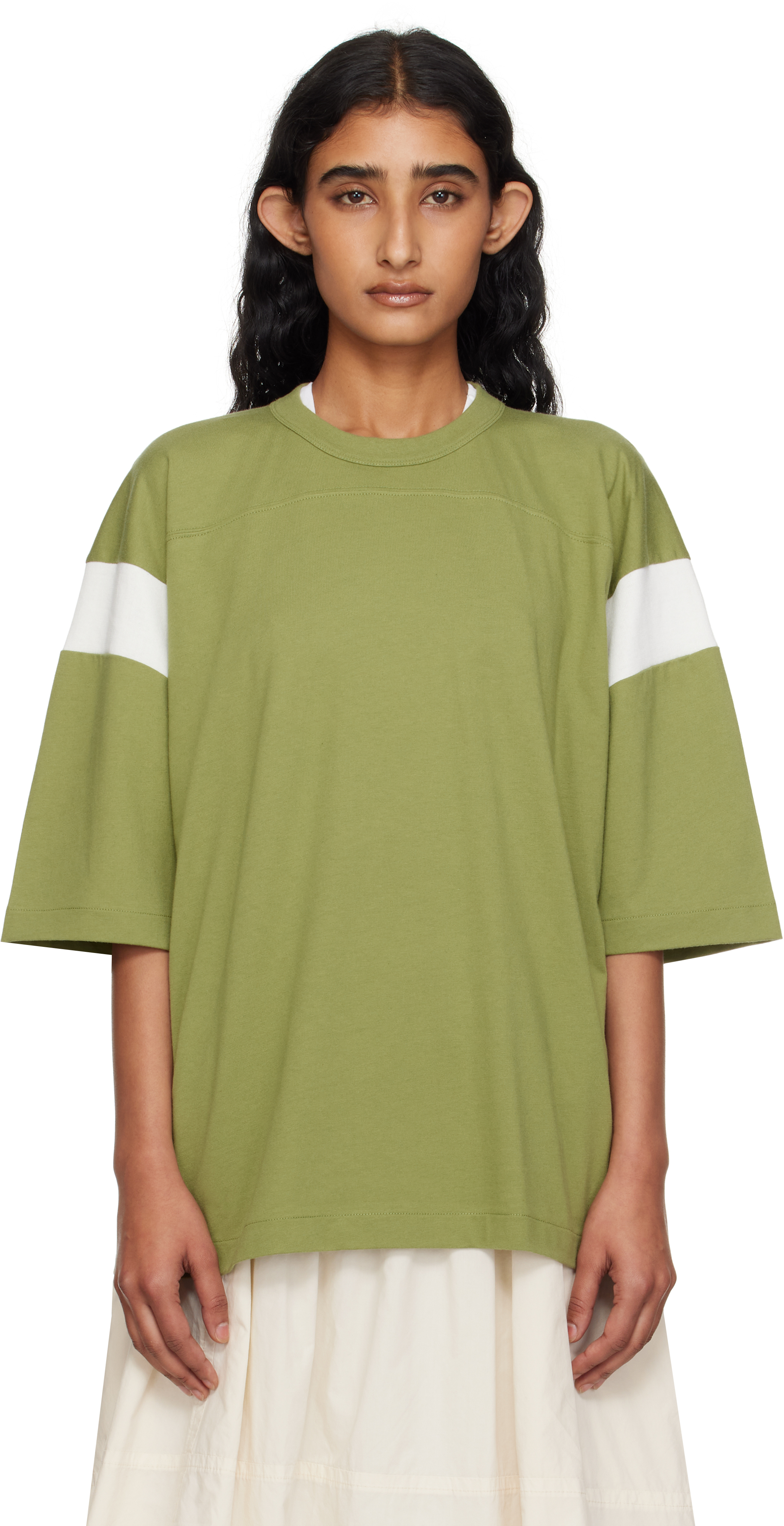 Green & White Skate T-shirt