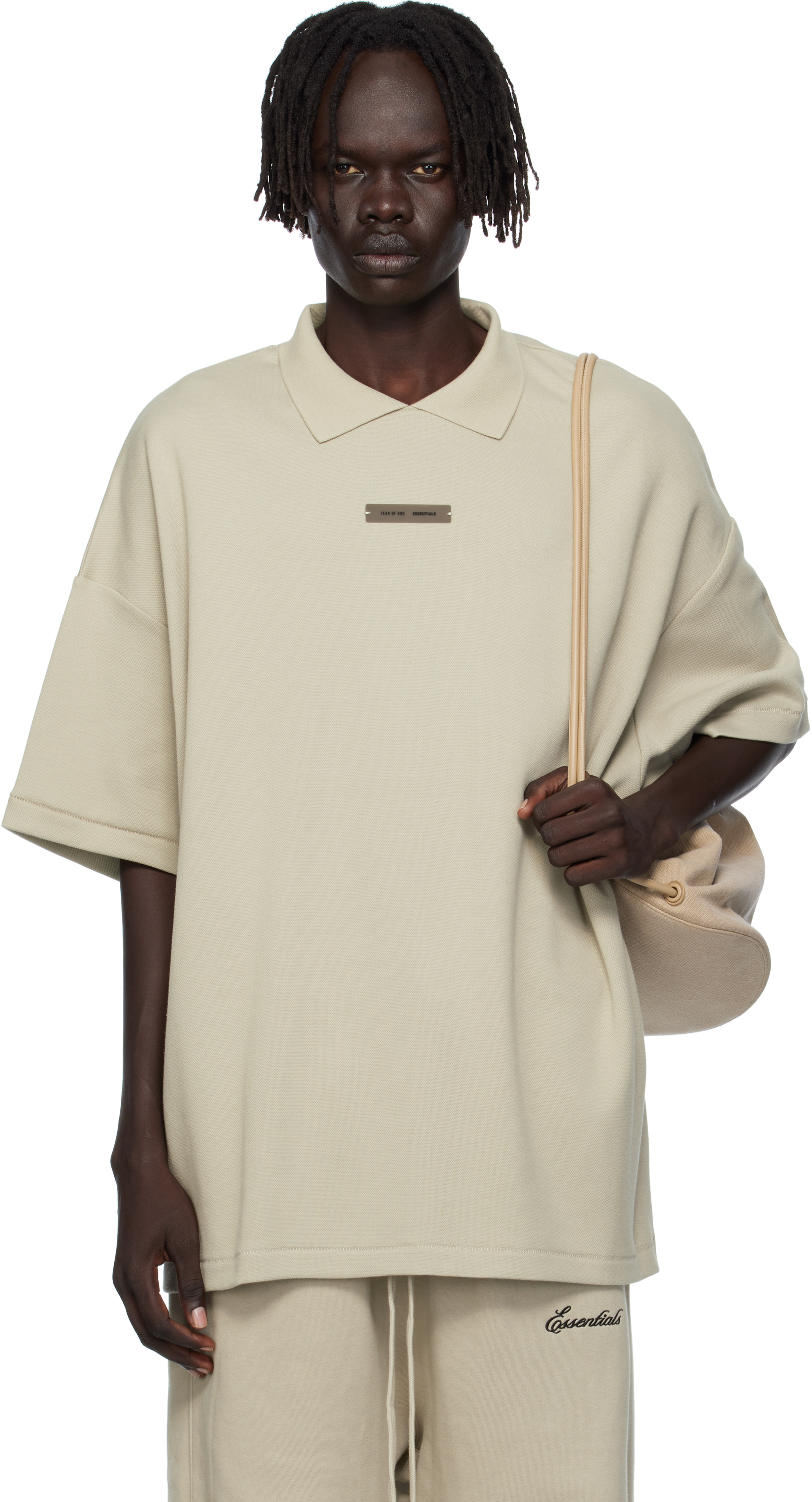 ◆◆未使用 サイズS FEAR OF GOD ポロシャツ FOG] Fear Of God Essentials ポロシャツ 21SS Polo Shirt｜MIRISE