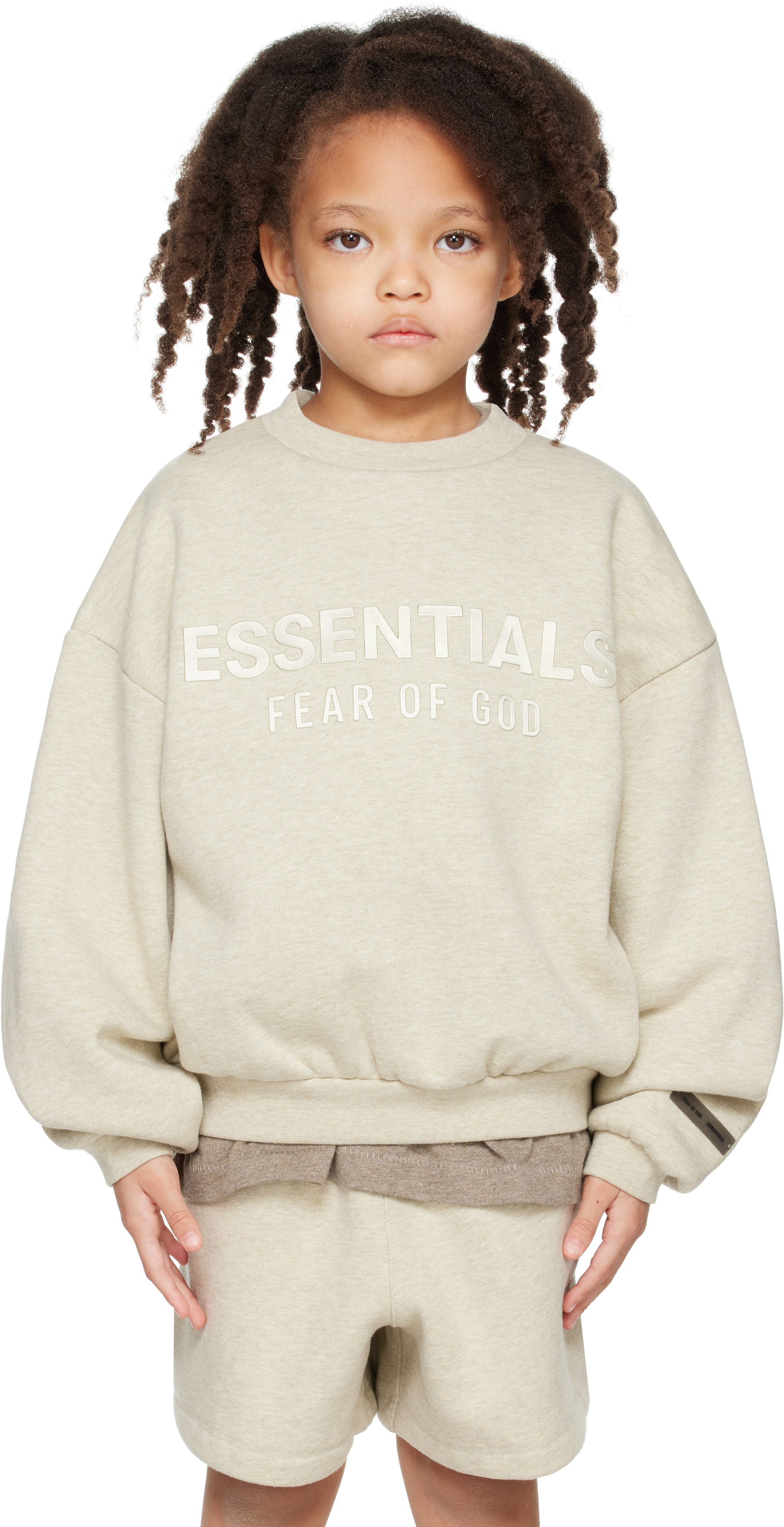 新品　FEAROFGOD ESSENTIALS キッズ　スウェット　110cm ESSENTIALS エッセンシャルズ kids スウェット セットアップ