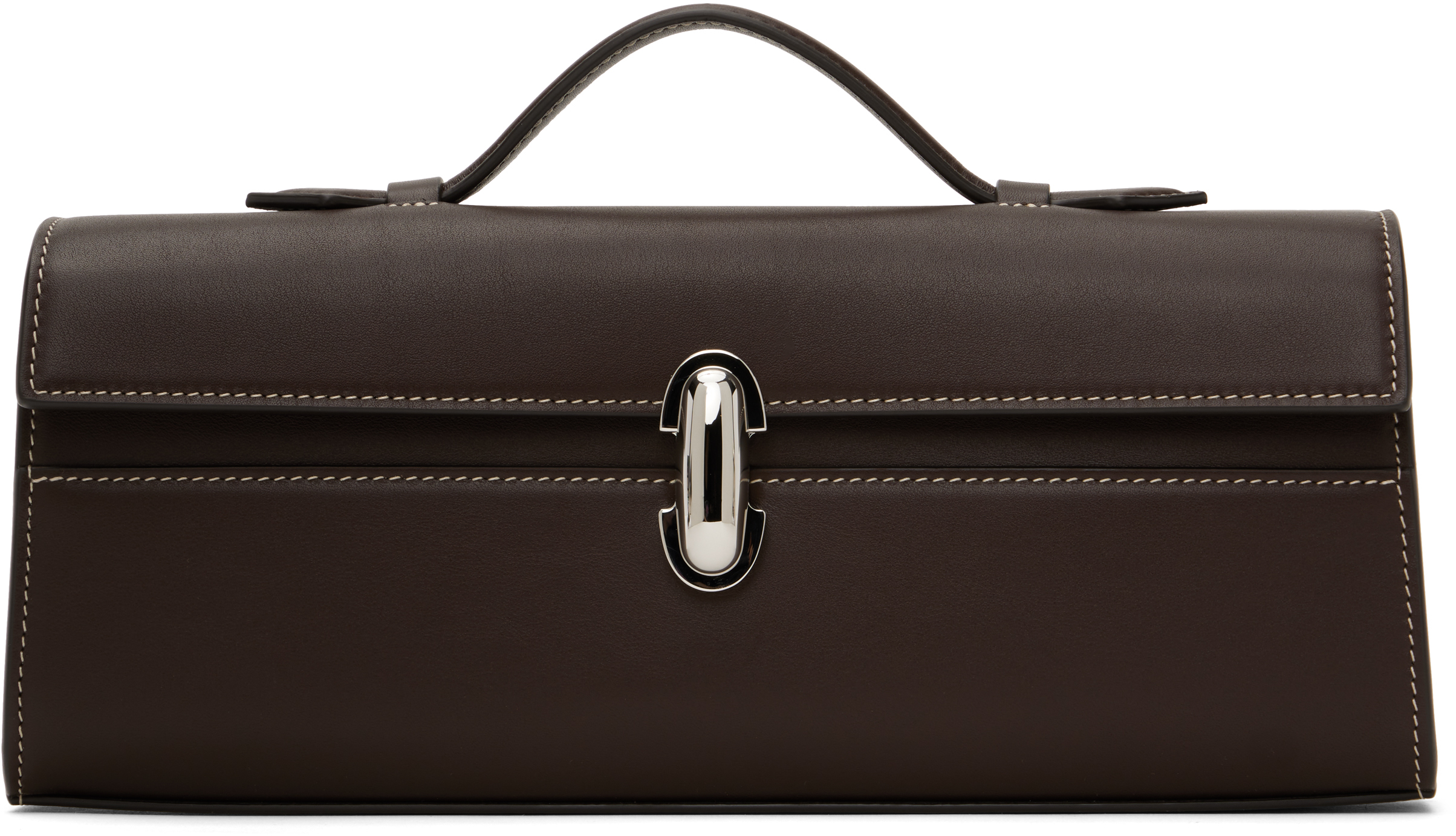 Brown Slim Symmetry Pochette Bag
