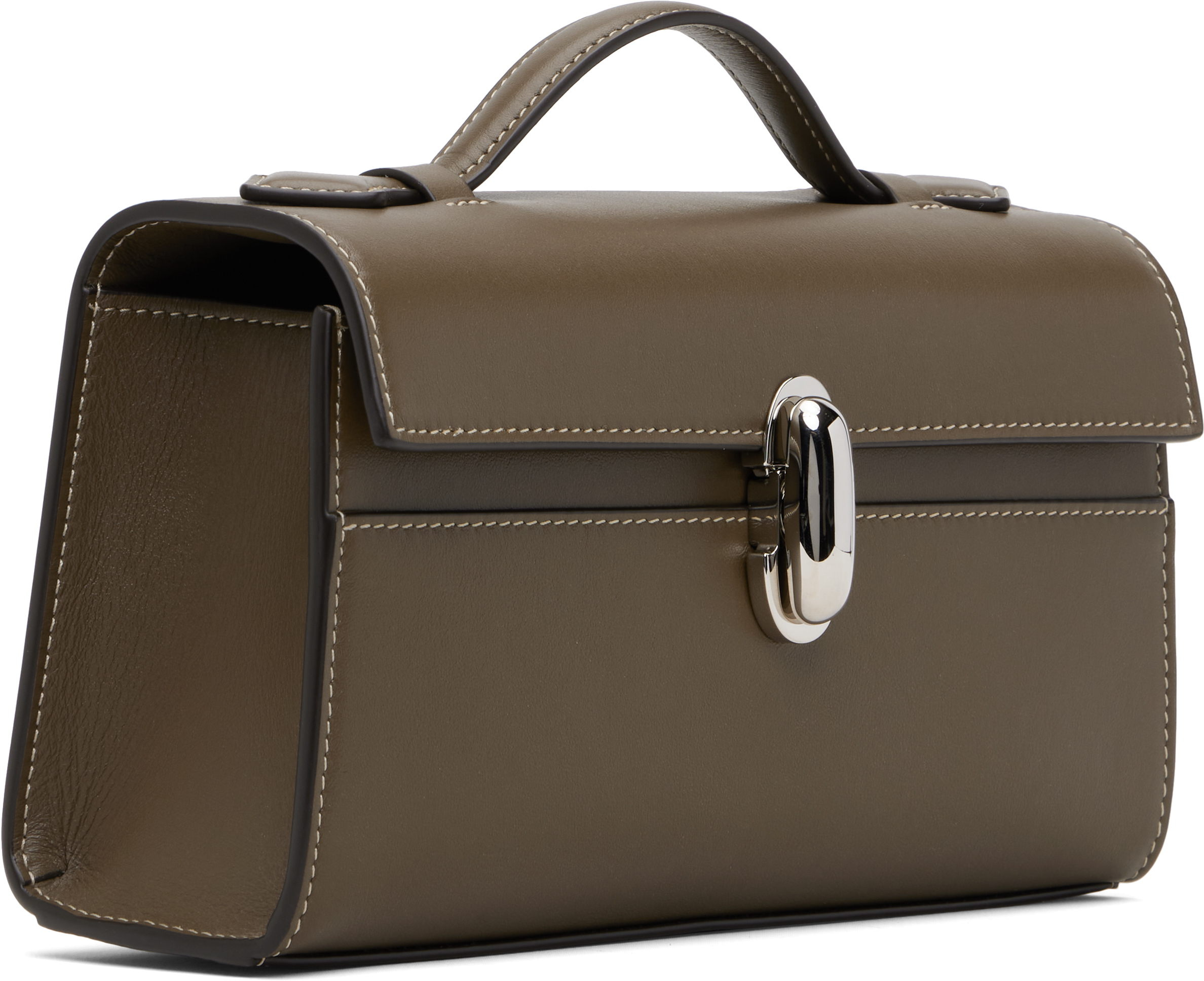 Savette Taupe Symmetry Pochette Bag