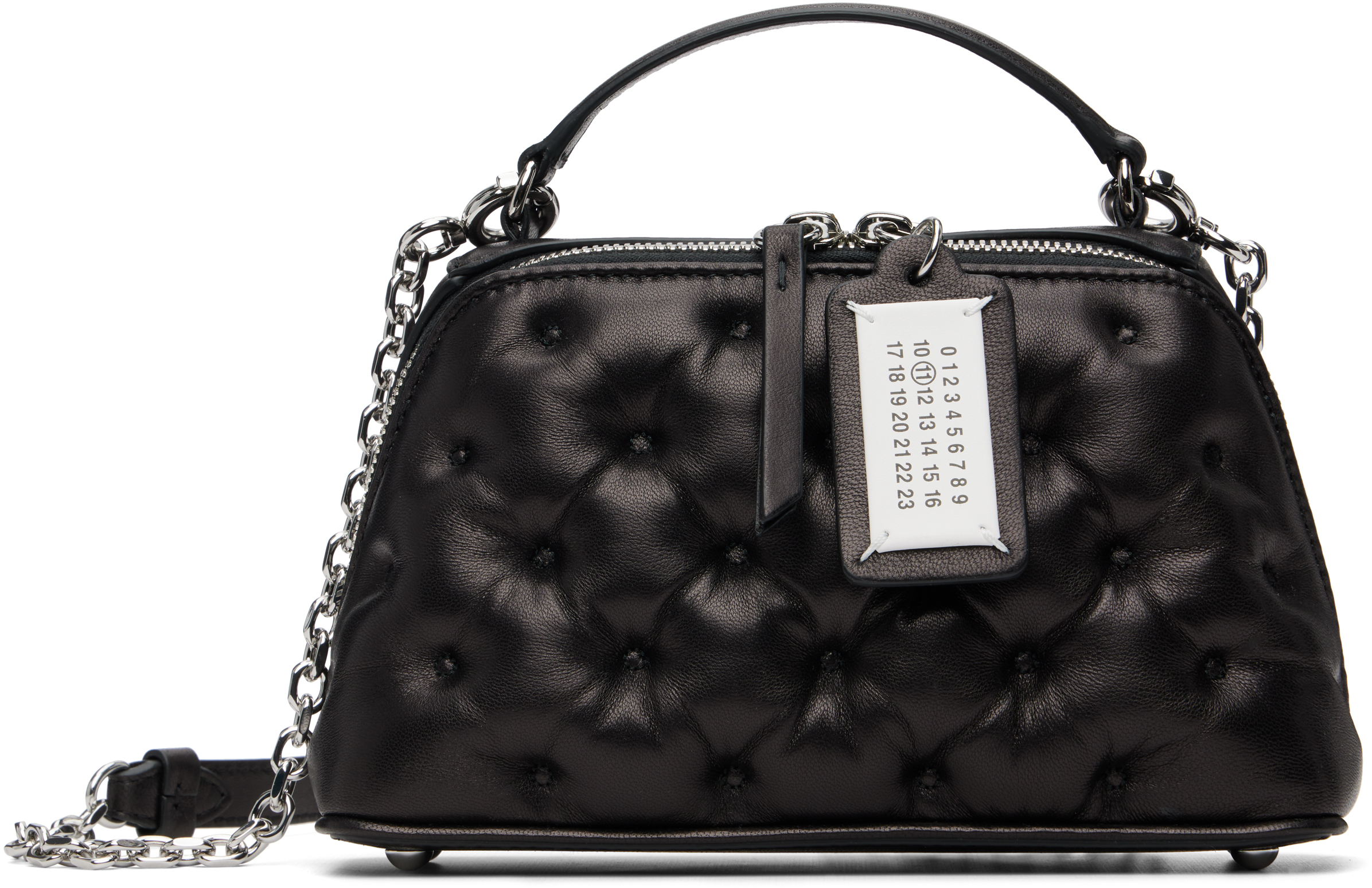 Black Glam Slam Trapezoid Bag