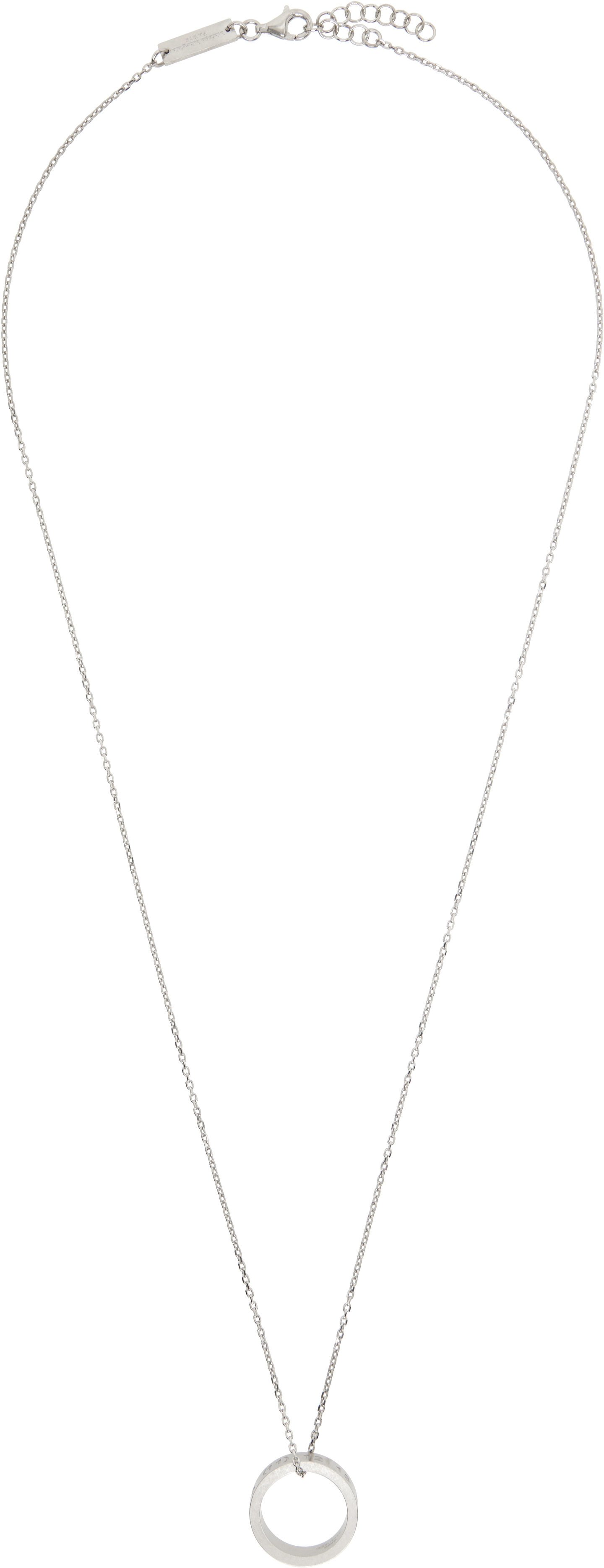 Maison Margiela: Number Reference Necklace | SSENSE