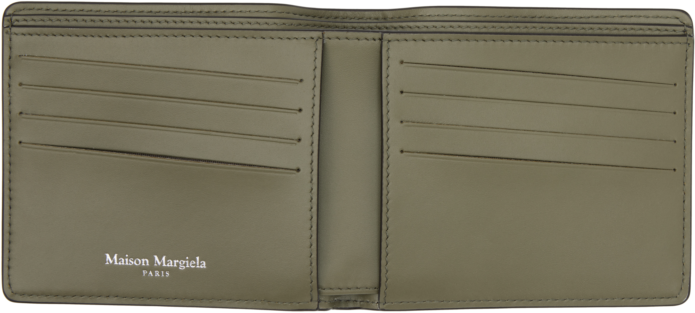 Maison Margiela Khaki Slim Wallet