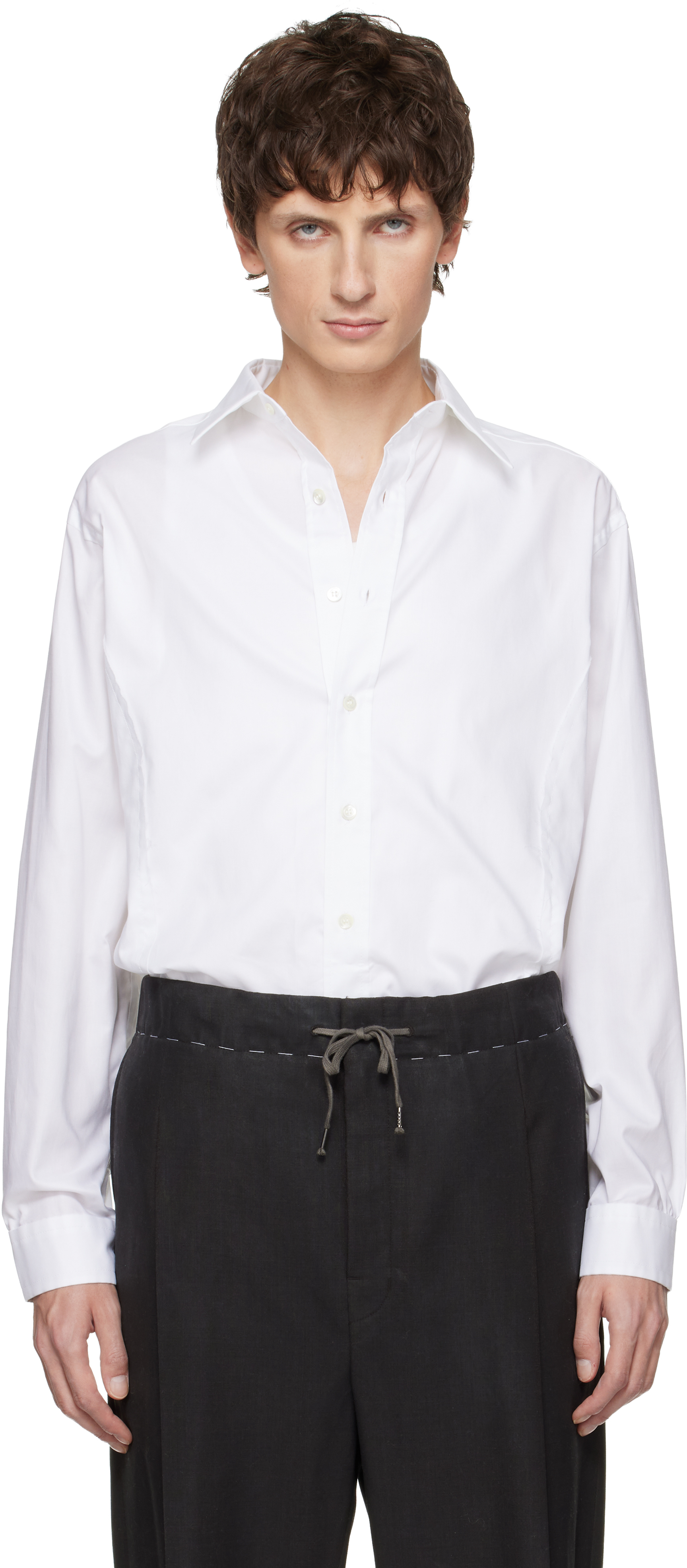 値下げマルジェラ　白シャツ 明日以降値段戻りますMaison Martin Margiela ⑩ 白シャツ Maison