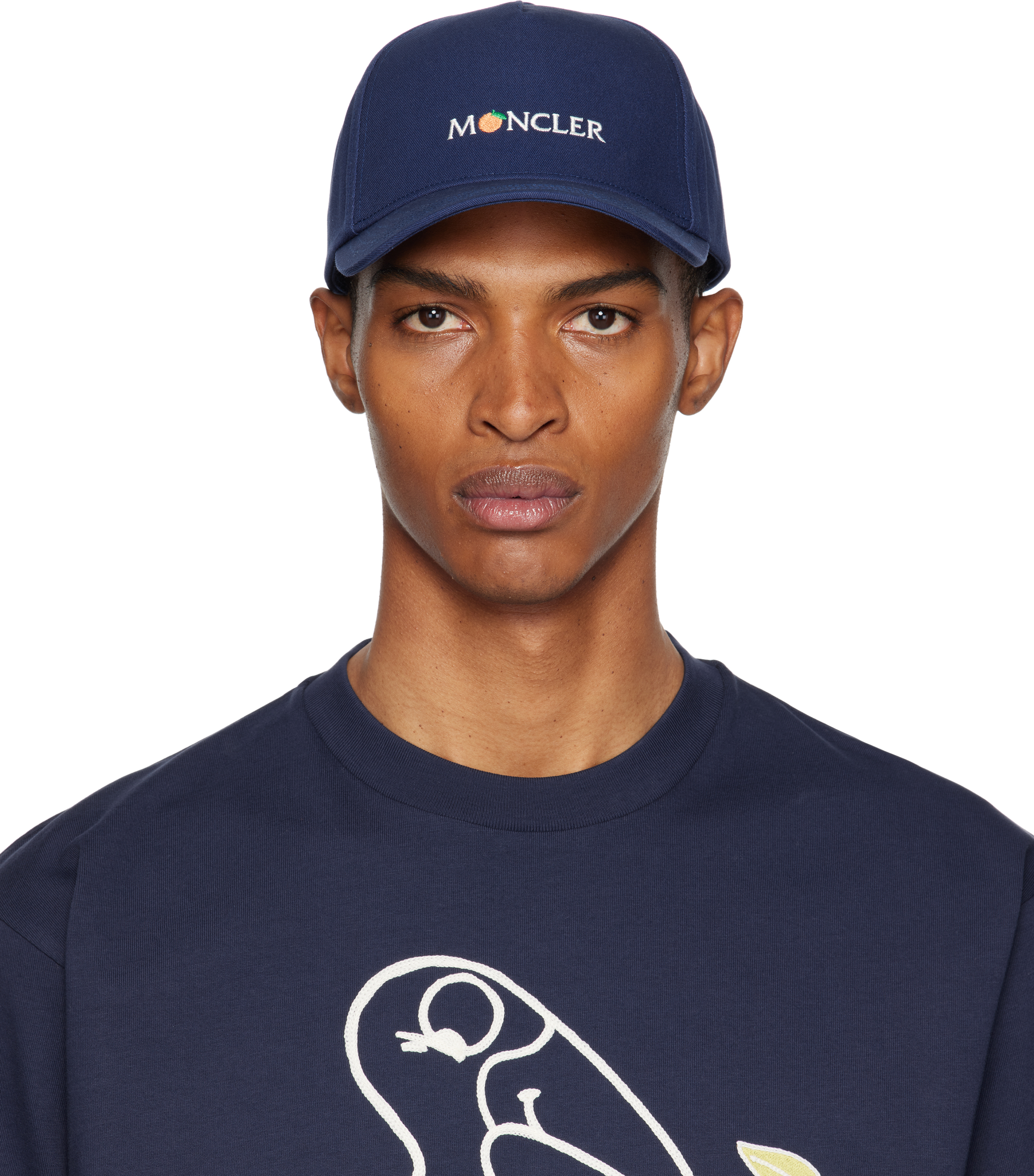 Moncler Genius: Moncler x Gilga Farm ネイビー ベースボール