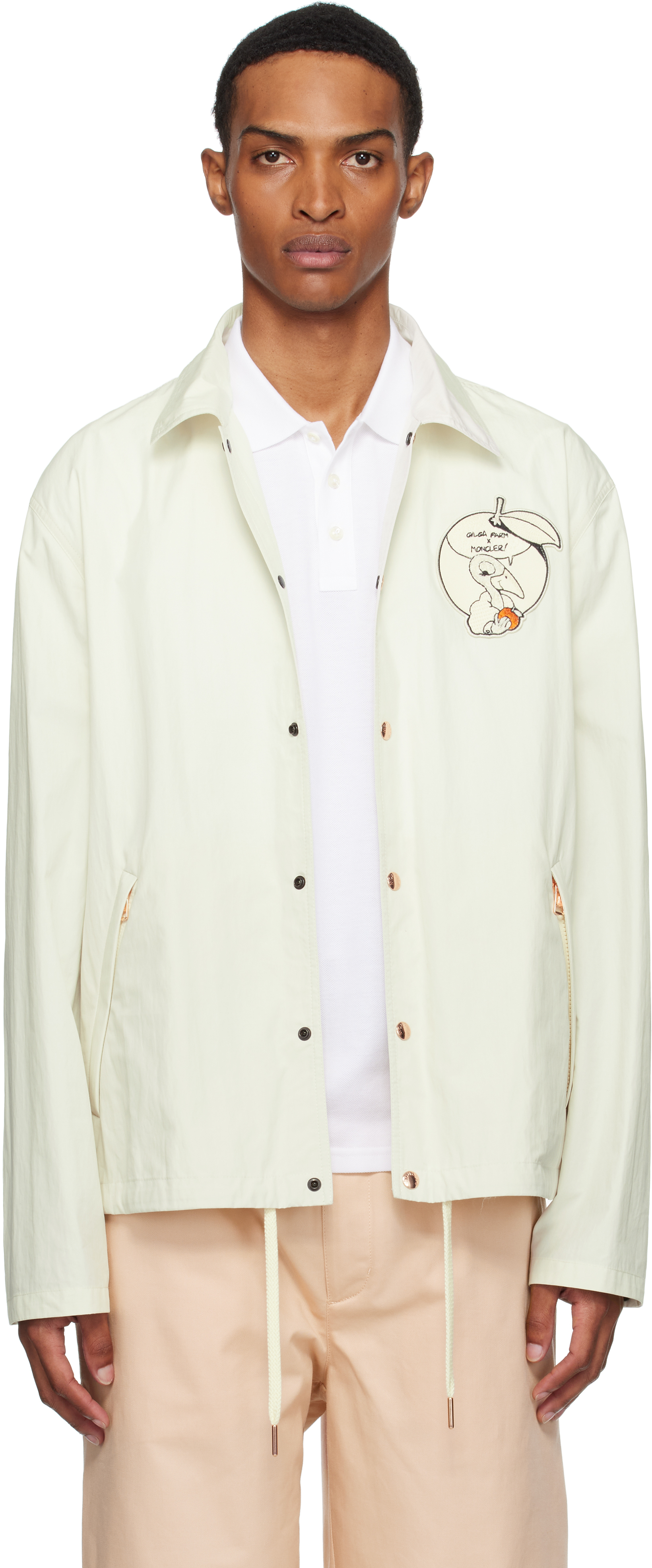 【MONCLER x GILGA FARM】カトゥーン刺しゅうスウェット☆２色 Moncler x Gilga Farm by Donald Glover for Genius