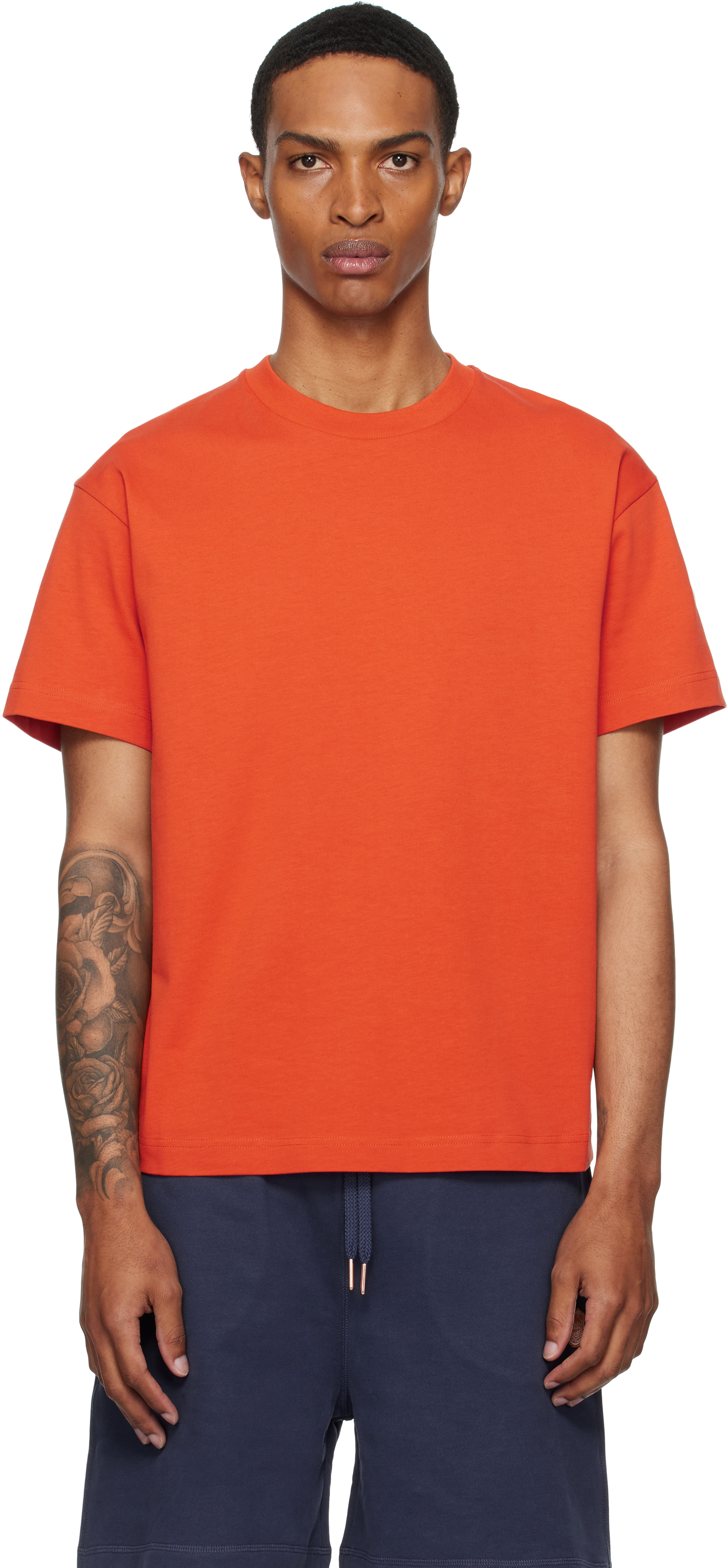 Moncler x Gilga Farm Orange Short Sleeve T-shirt