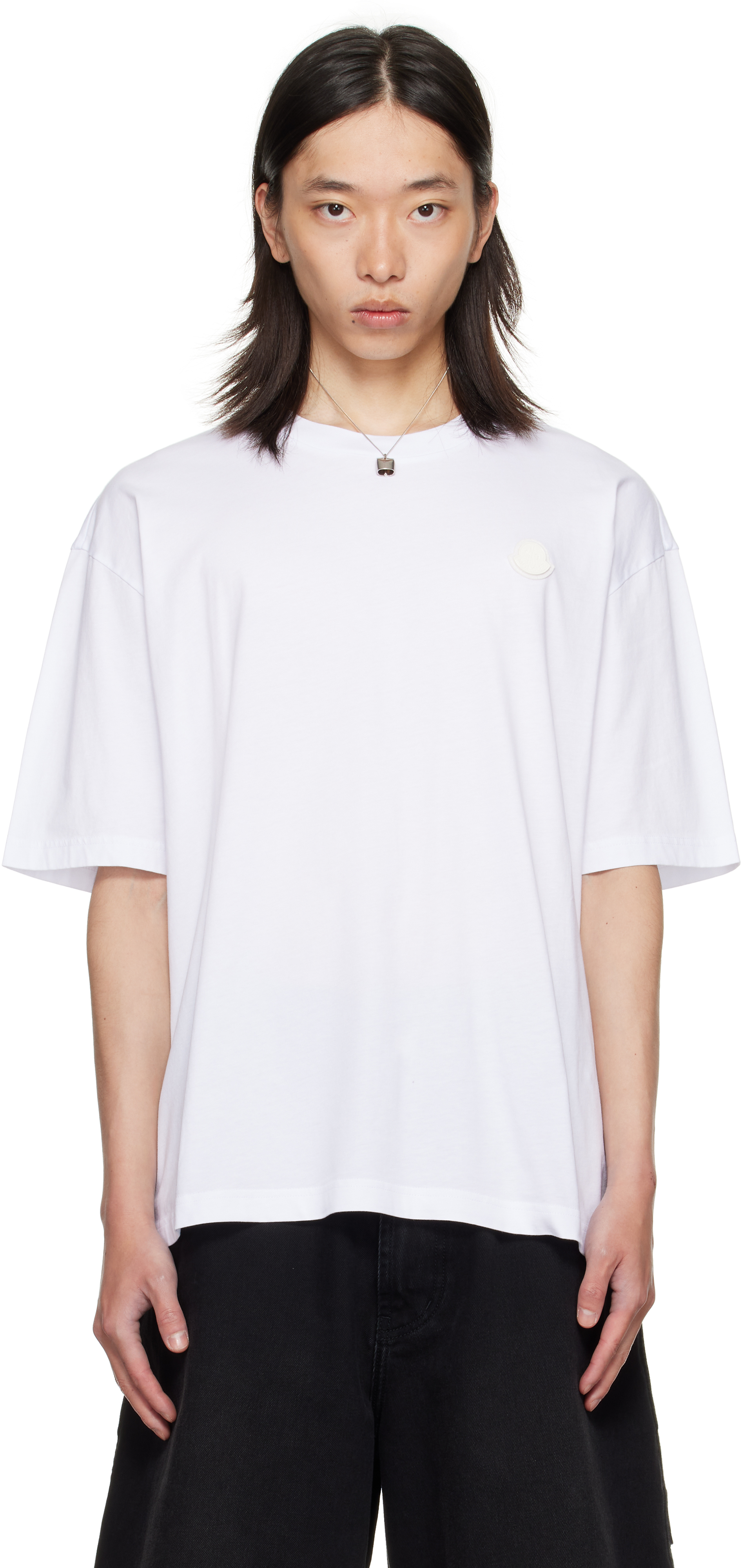 Moncler Genius Asap Rocky Collaboration Graphic T-shirt In White