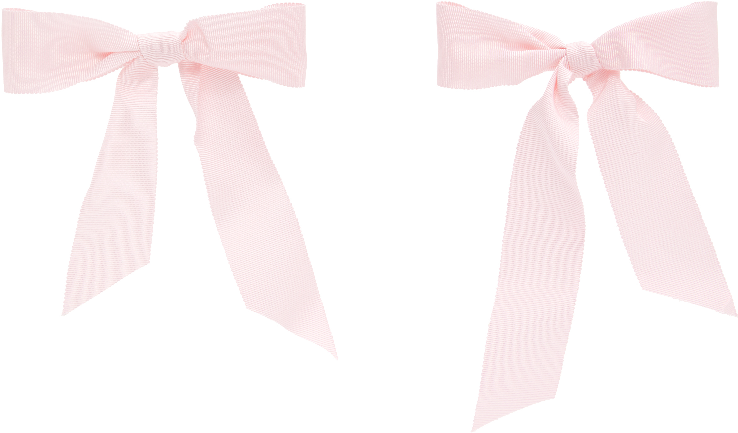 Pink Bow Earrings