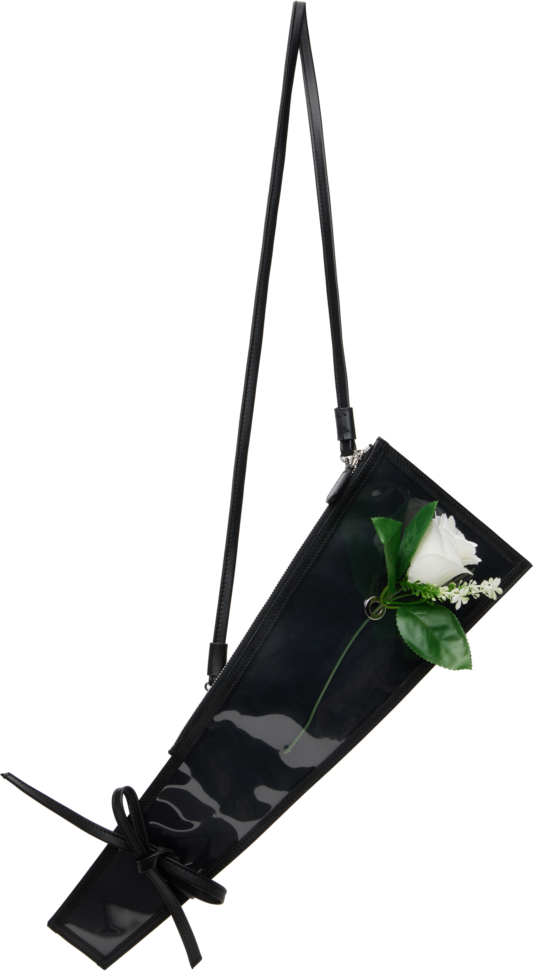 Black Rose Sleeve Clutch