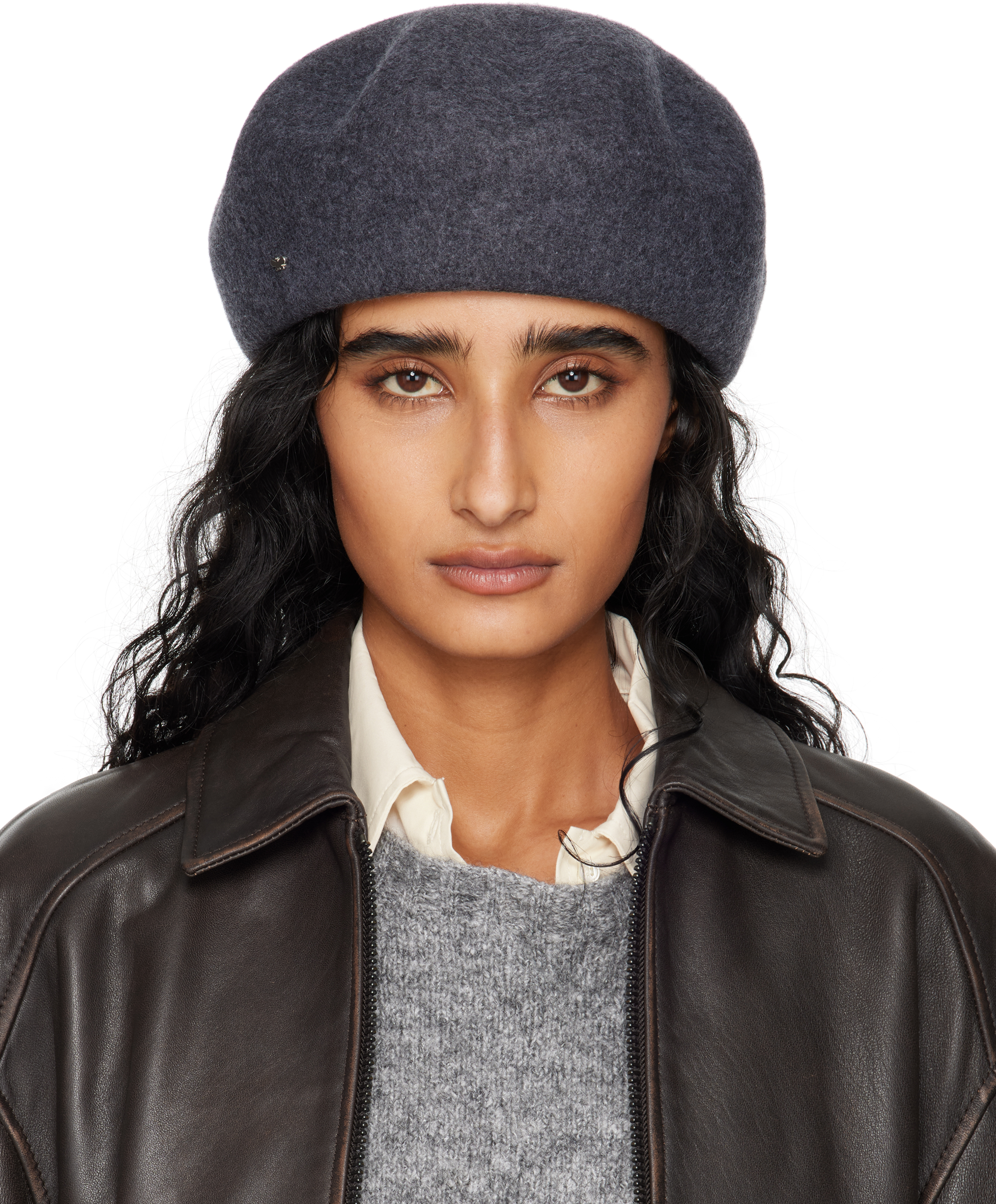 Weekend Max Mara Gray Pitti Beret
