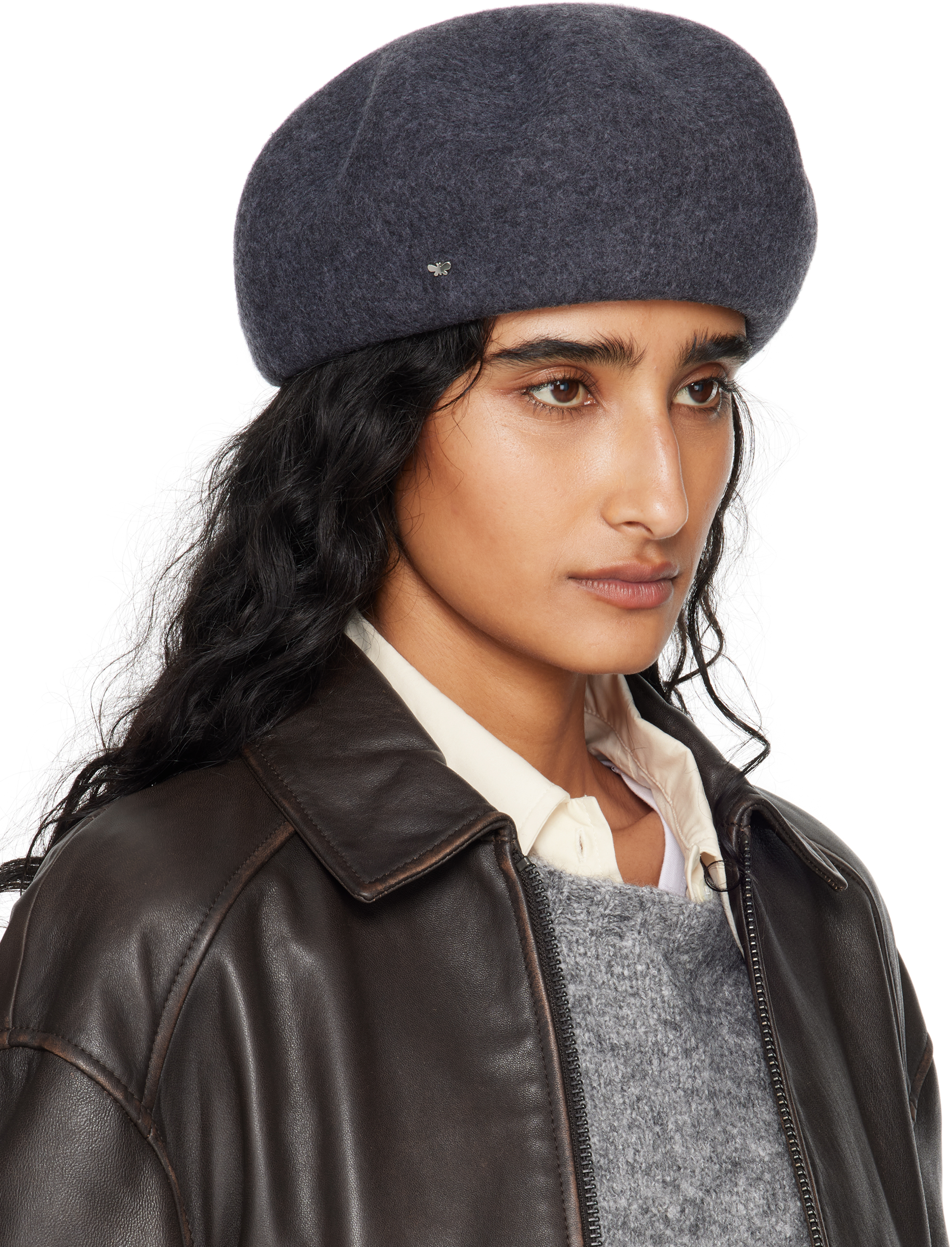 Weekend Max Mara Gray Pitti Beret