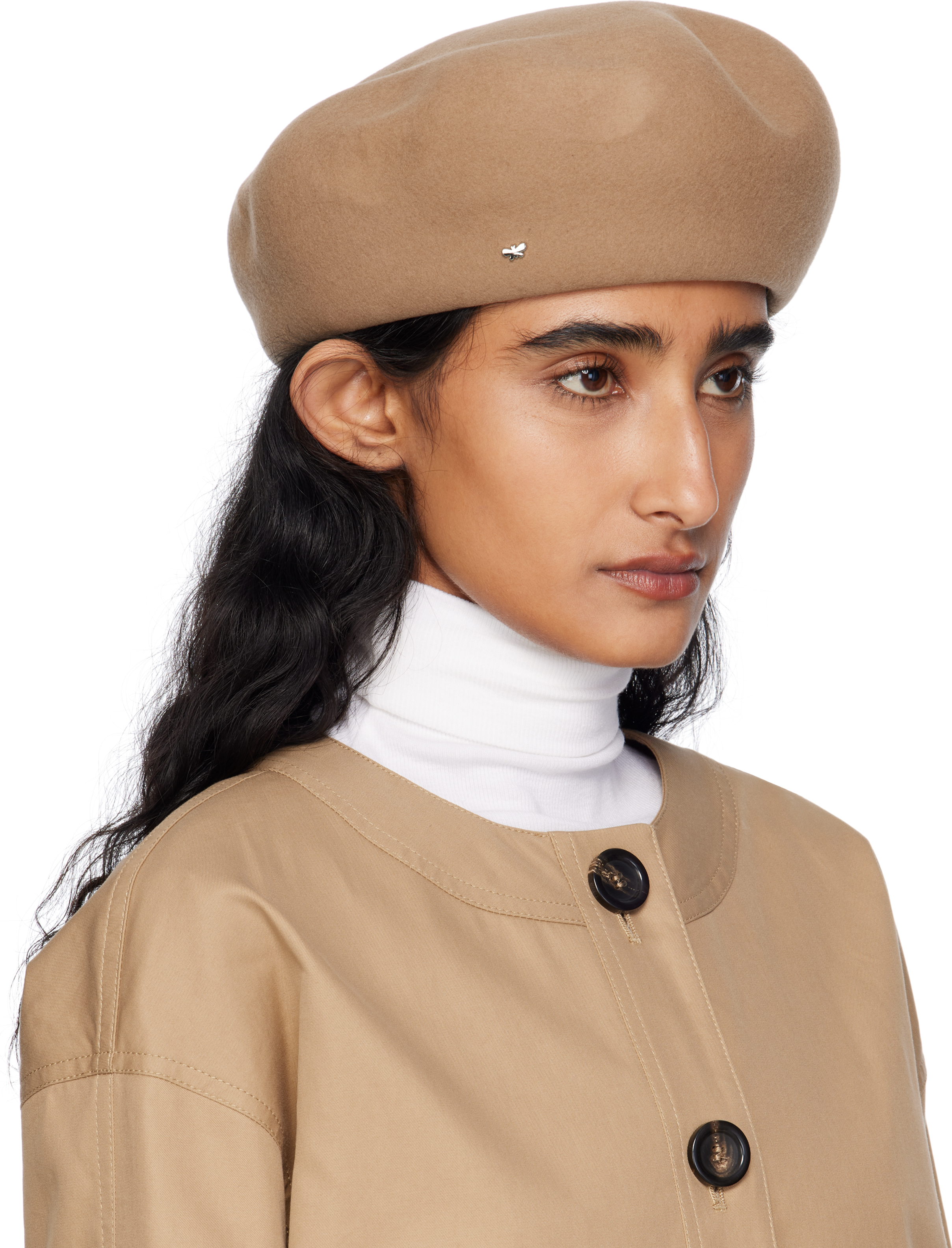 Weekend Max Mara Tan Pitti Beret