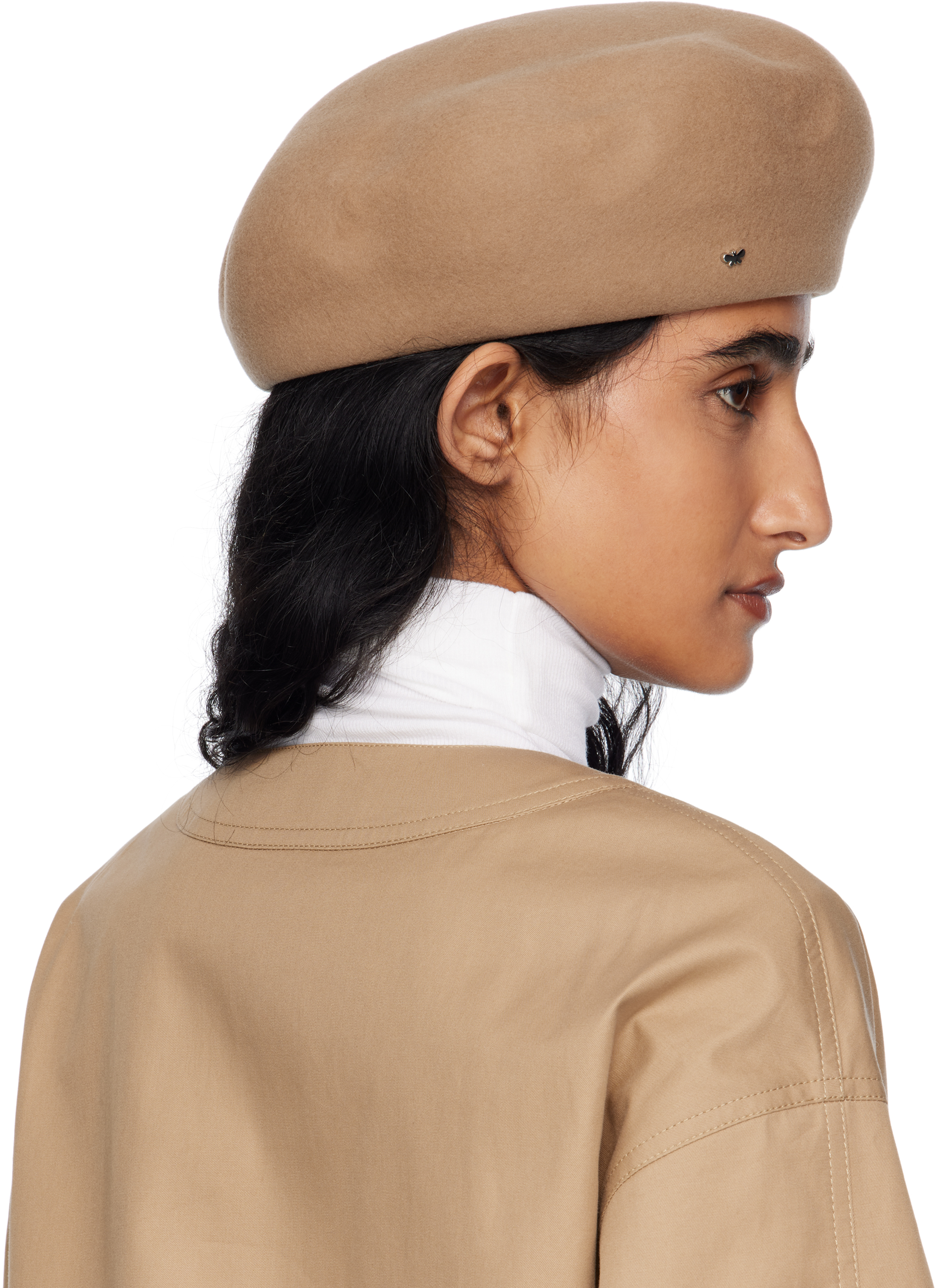 Weekend Max Mara Tan Pitti Beret