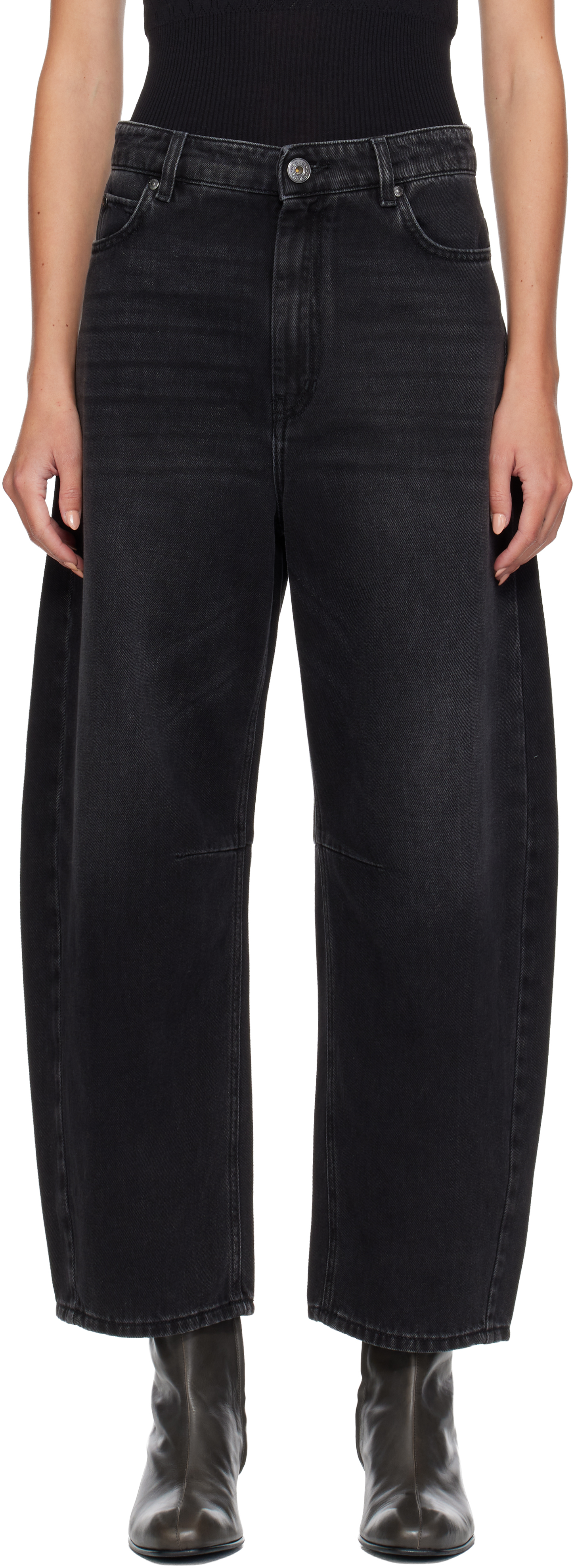 Weekend Max Mara Black Douglas Jeans