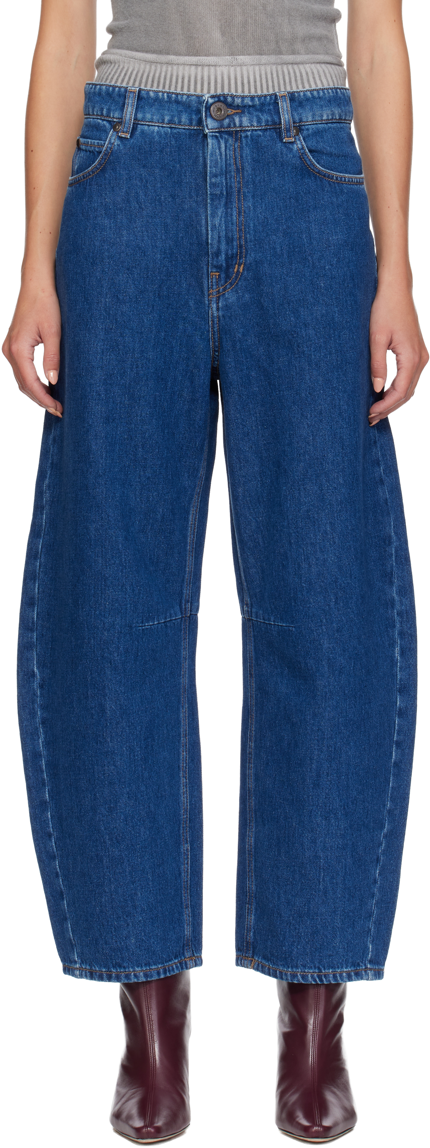 Weekend Max Mara Navy Douglas Jeans