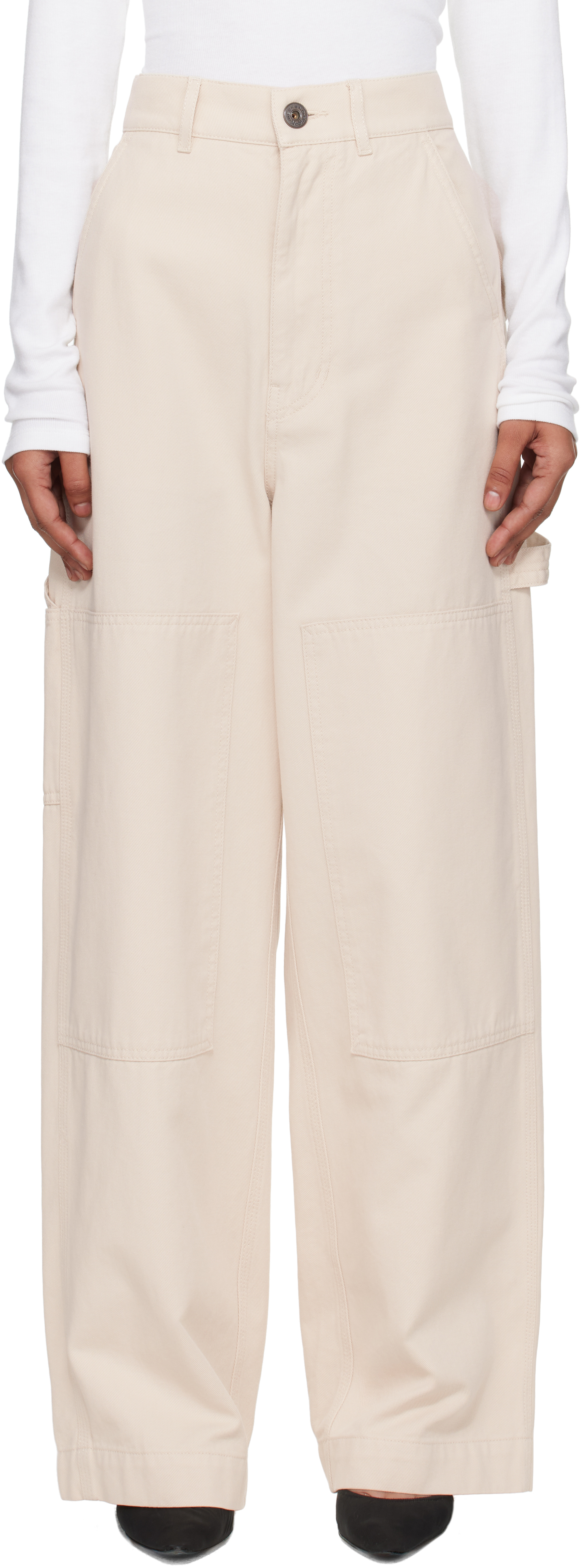 Weekend Max Mara Off-white Caronte Jeans