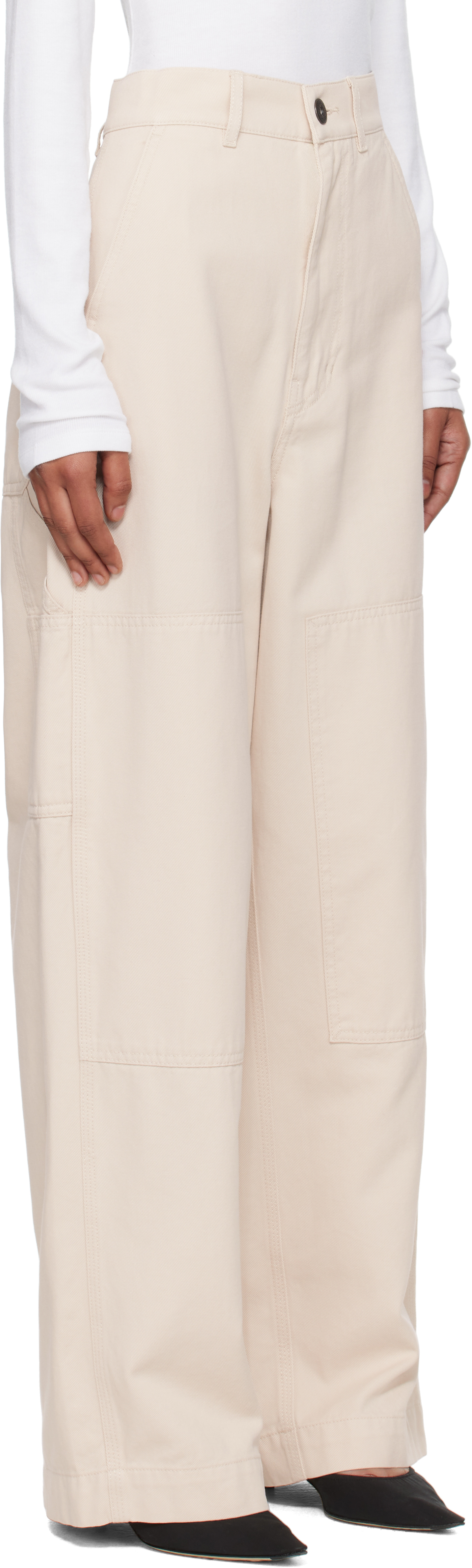 Weekend Max Mara Off-white Caronte Jeans